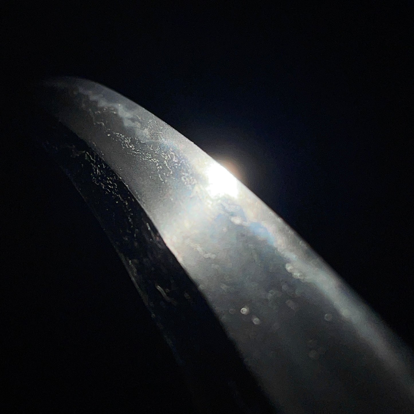 Shobuzukuri Wakizashi 菖蒲造脇差, Torame-Shirasaya 虎目白鞘, Edo period mumei