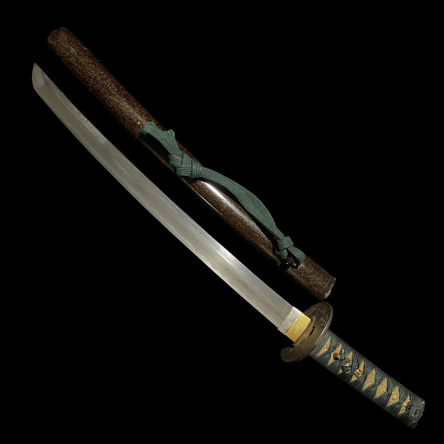 High-grade Fittings Kanemoto 兼元 signed Wakizashi,, Edo period