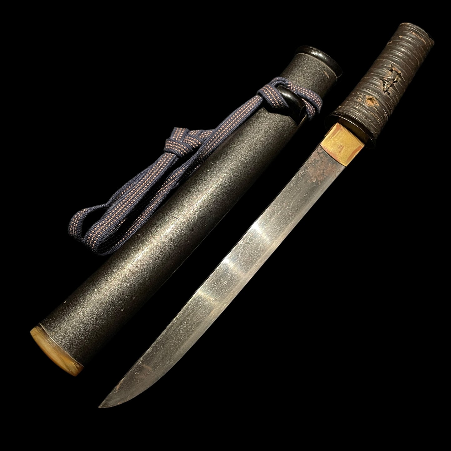 Aikuchi Koshirae kTanto 合口拵え短刀, Edo period mumei
