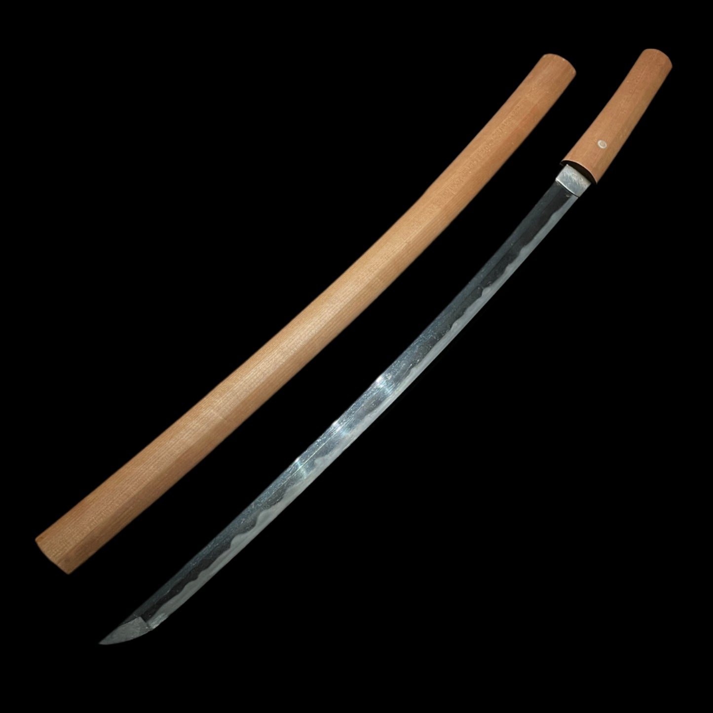 Gunome Choji LONG WAKIZASHI, Early Edo period mumei