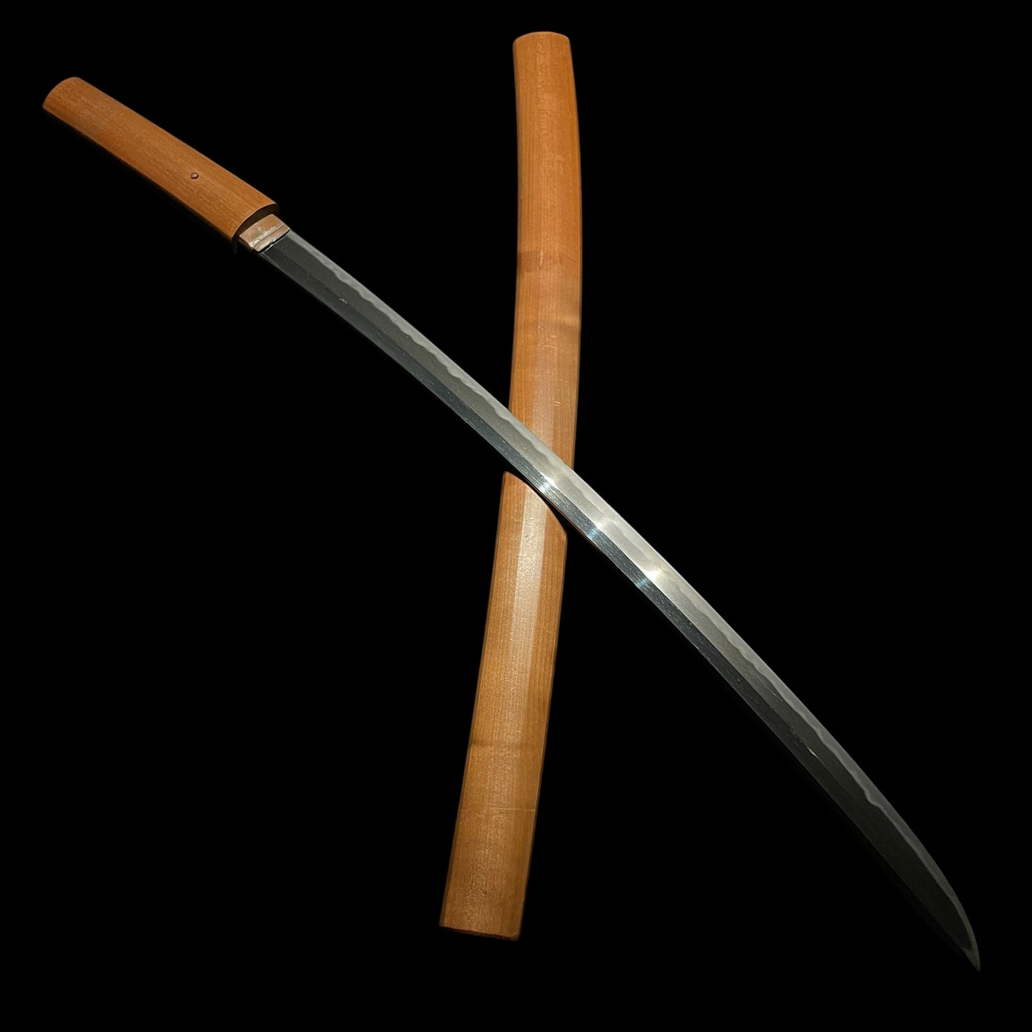Long Shobuzukuri Wakizashi, Kaneari 兼在 signed, Muromachi period
