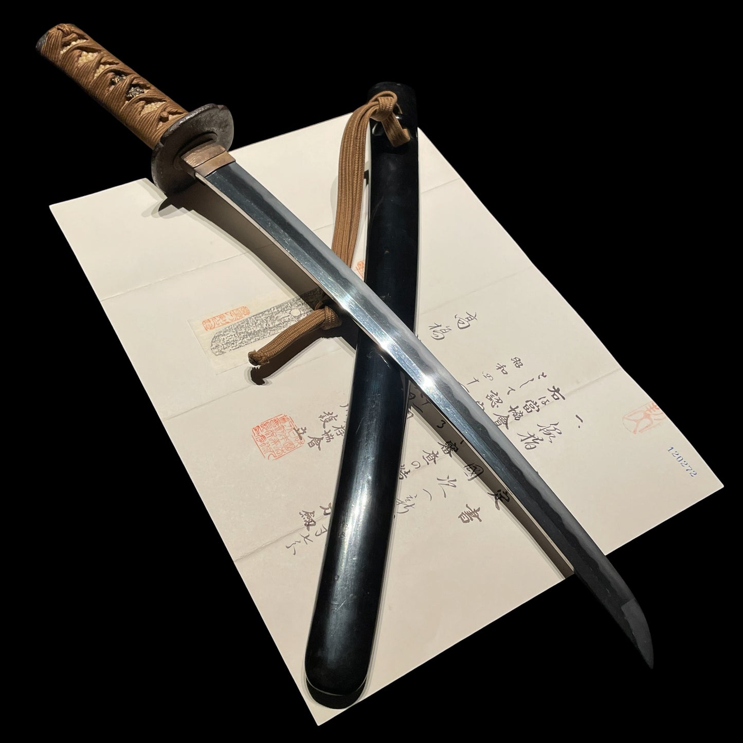 Kunitsugu 国次 signed Wakizashi, Edo period, NBTHK Certificate