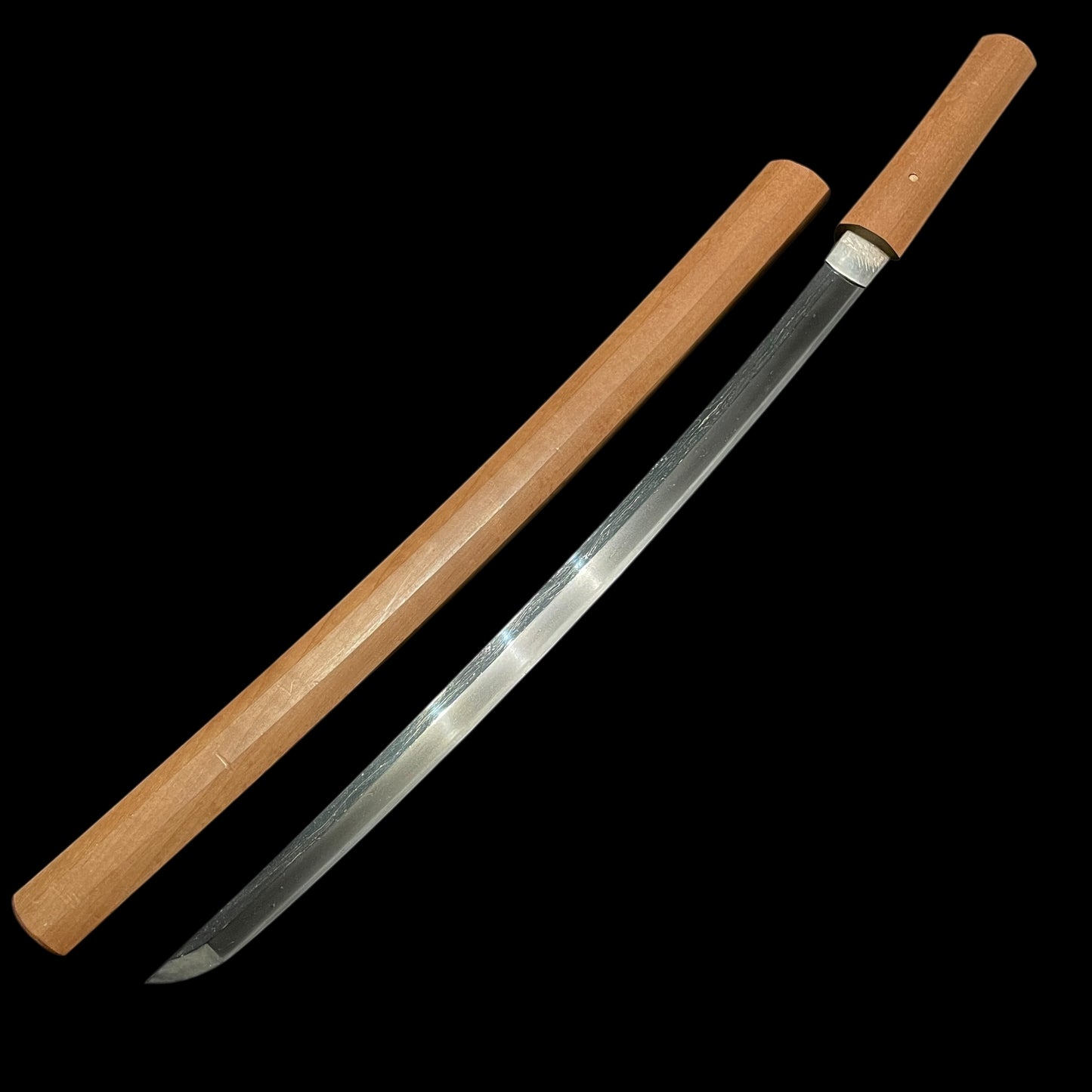 GAKUMEI 額銘 Sukenobu 助延 signed Wakizashi, Muromachi period