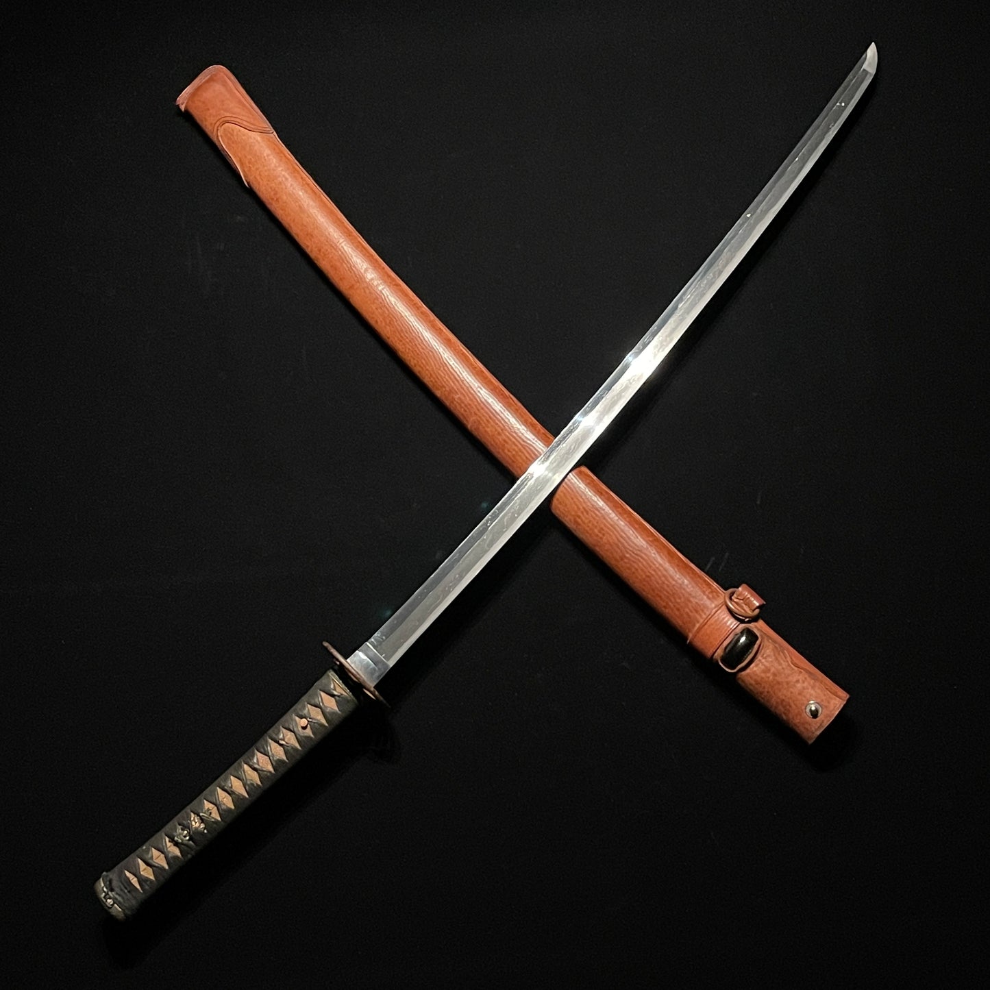 Ryakushiki-GUNTO, WW2 Japanese Army Officer Sword, Traditional Edo Period Blade