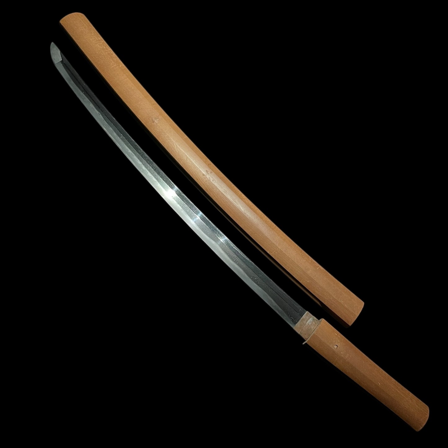 Daihoshi Hokkyo Rai Kinmichi 大法師法橋来金道 signed Long WAKIZASHI, Edo period