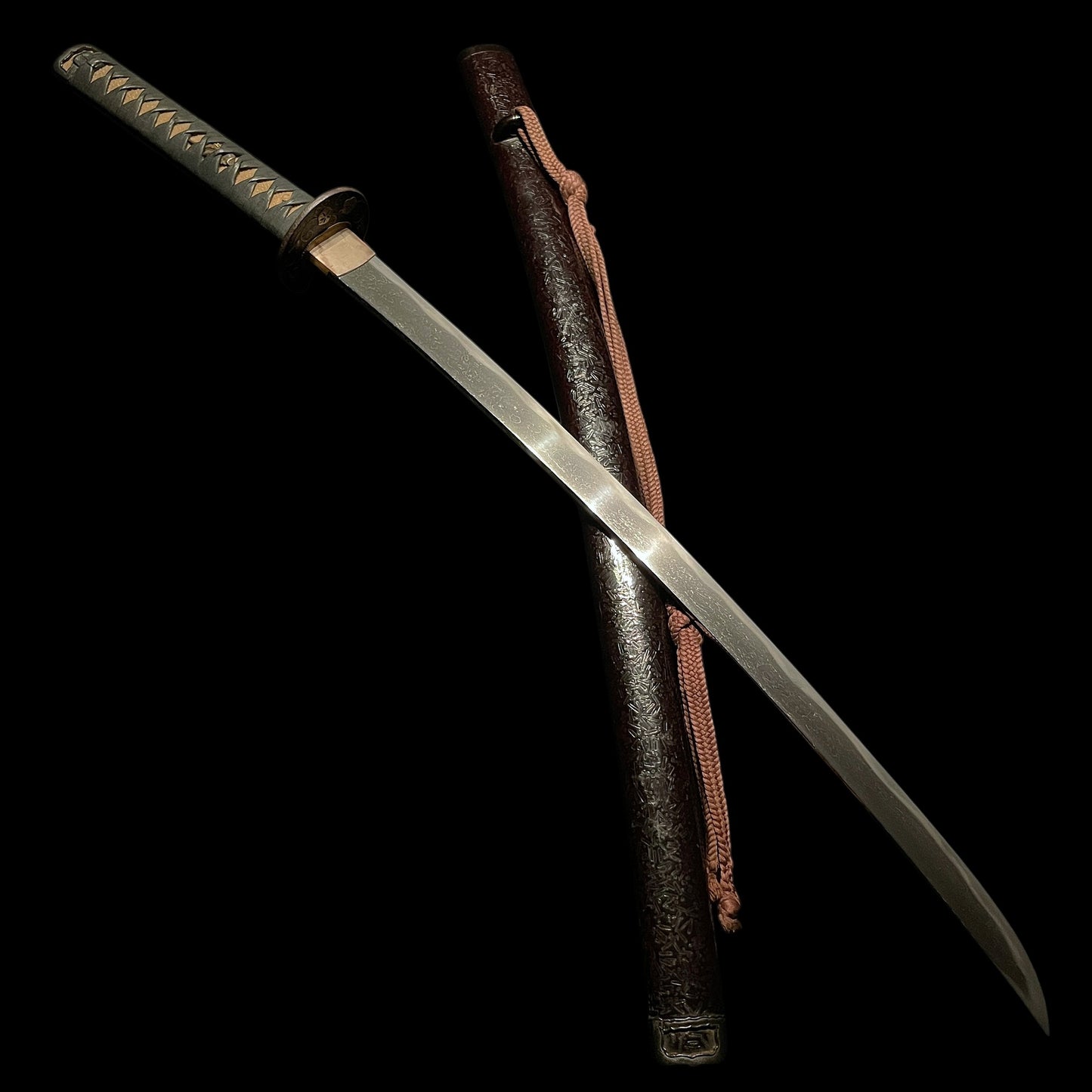 Long Hirazukuri Wakizashi, Echizennokami Minamoto Rai Nobuyoshi signed, Edo period