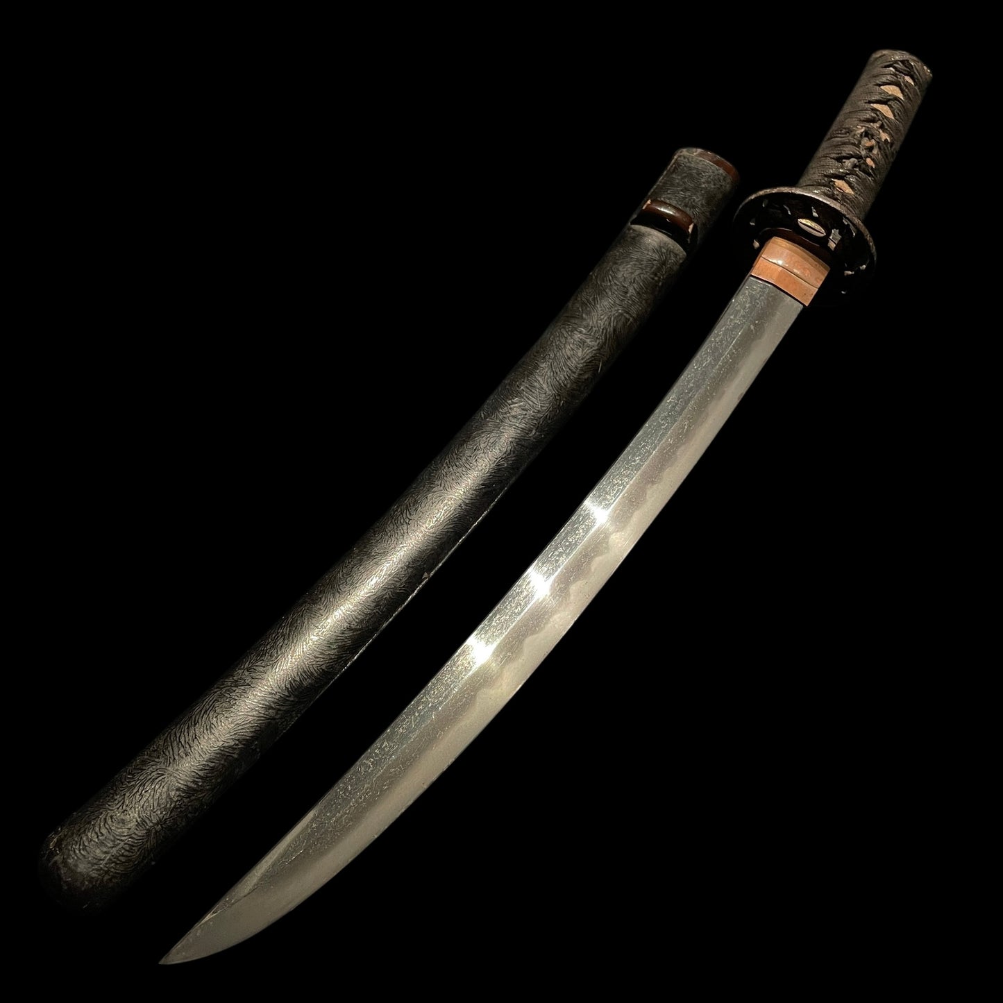 Shobuzukuri Wakizashi 菖蒲造脇差, Muromachi period mumei