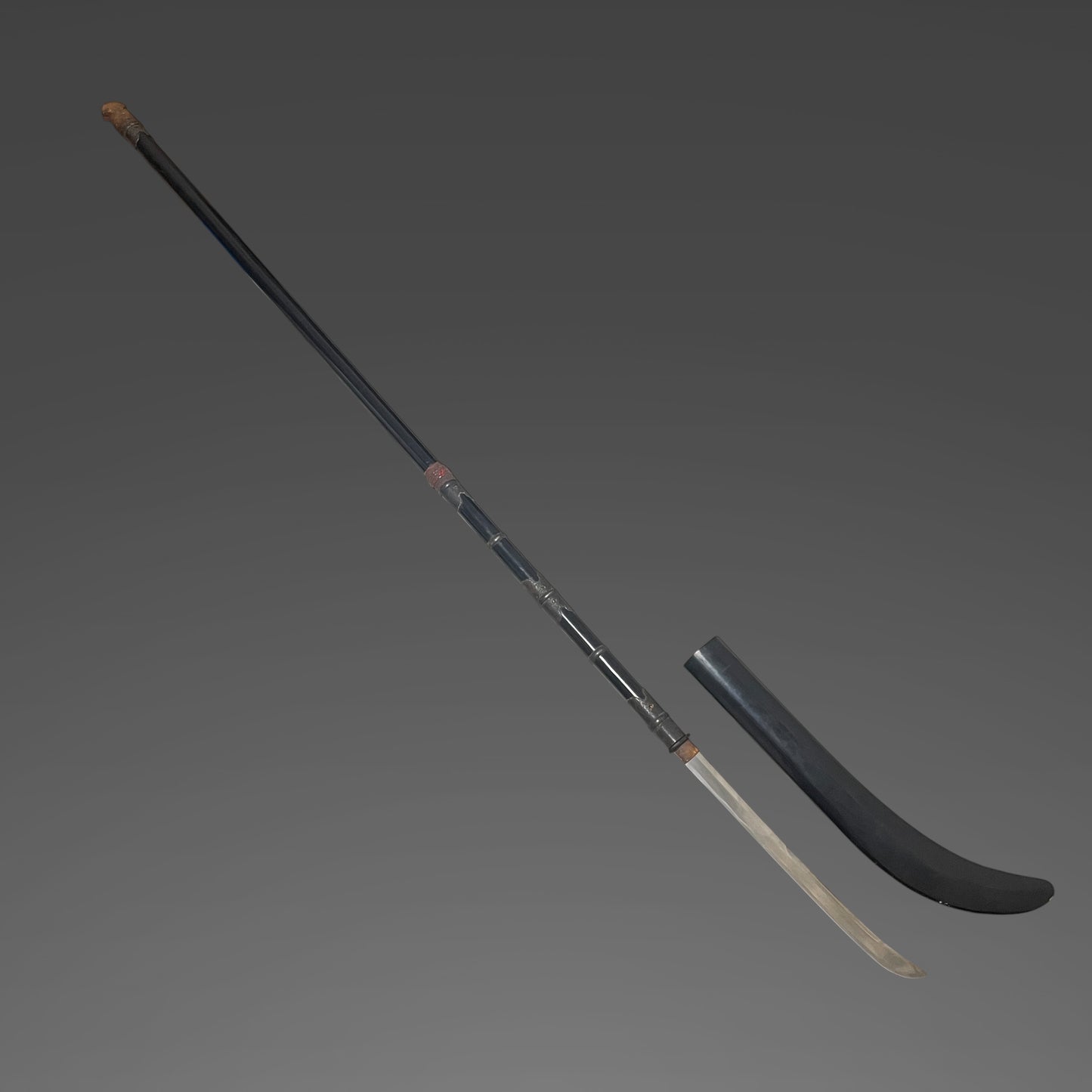 Shimosaka 下坂, NAGINATA in Long Koshirae, Edo period, NBTHK Certificate