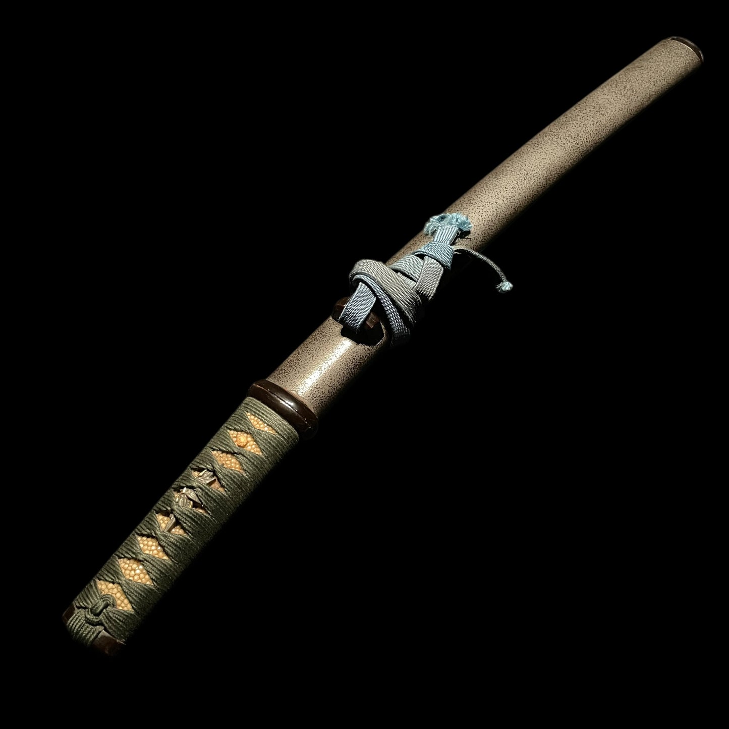 Aikuchi Koshirae 合口拵, Hirazukuri Sunnobi Tanto 寸延短刀, Edo period mumei