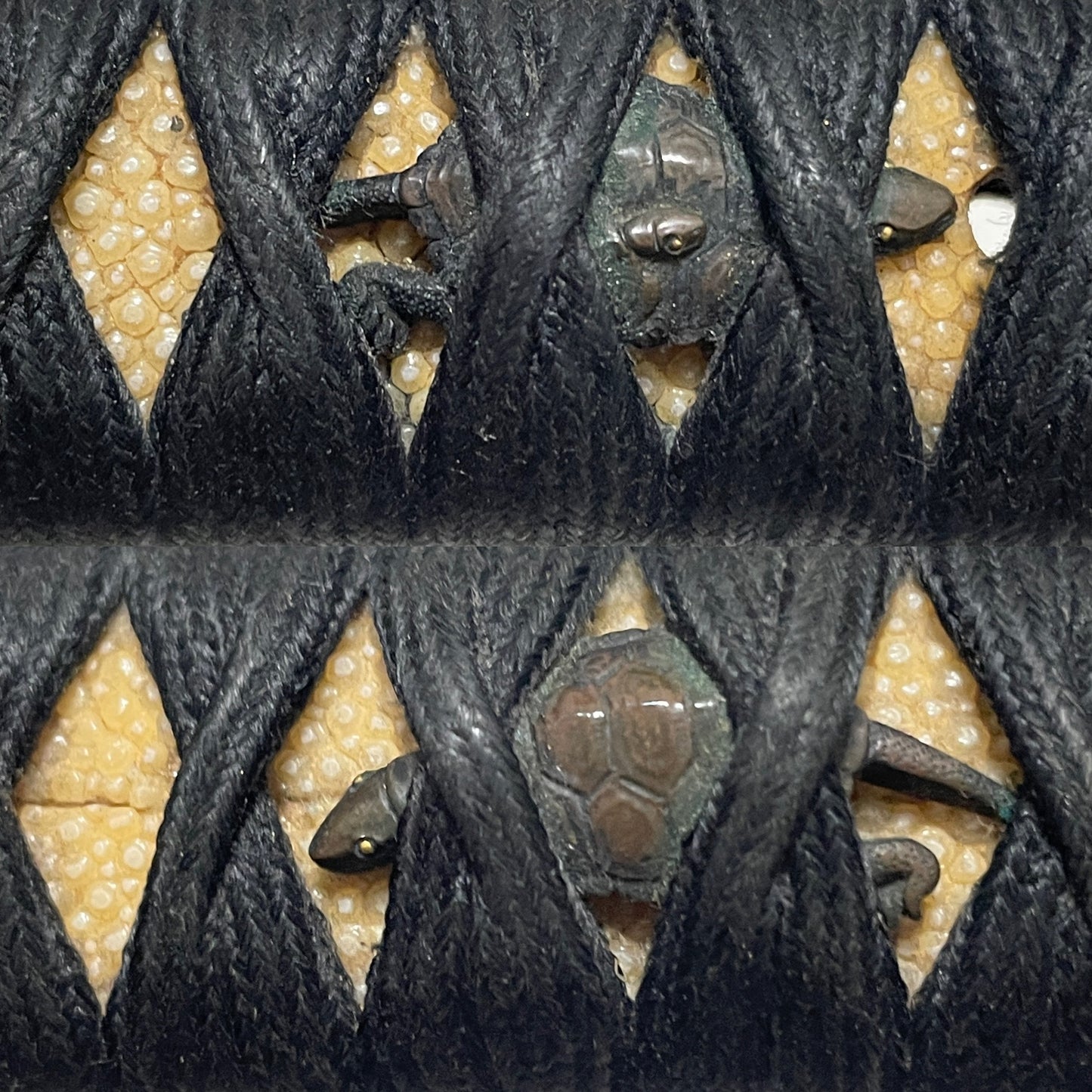 Hizen Tadakuni 肥前忠国 KATANA, Crane Fuchikashira, Turtle Menuki 亀目貫, Early Edo period