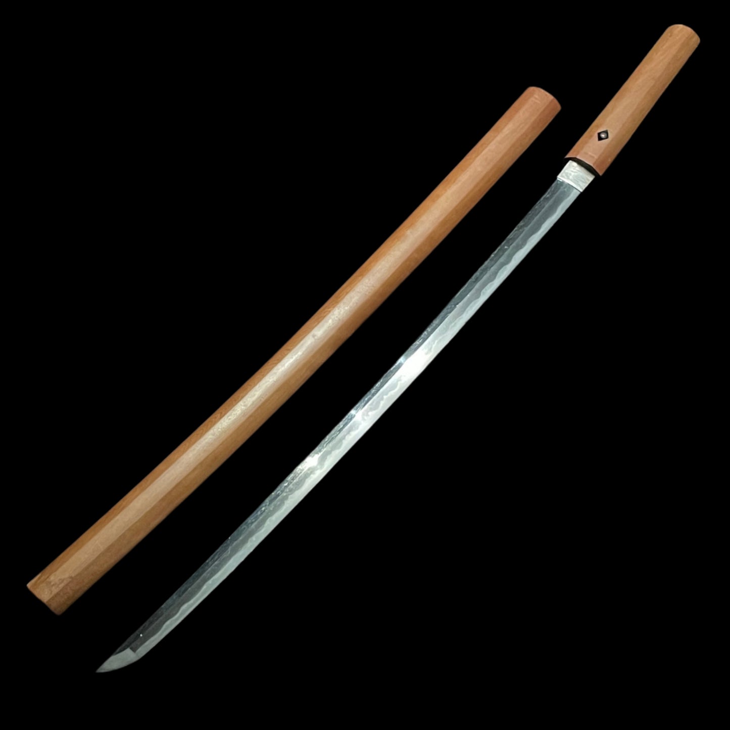 Gunome Midare Hamon, Shirasaya KATANA, Early Edo period mumei