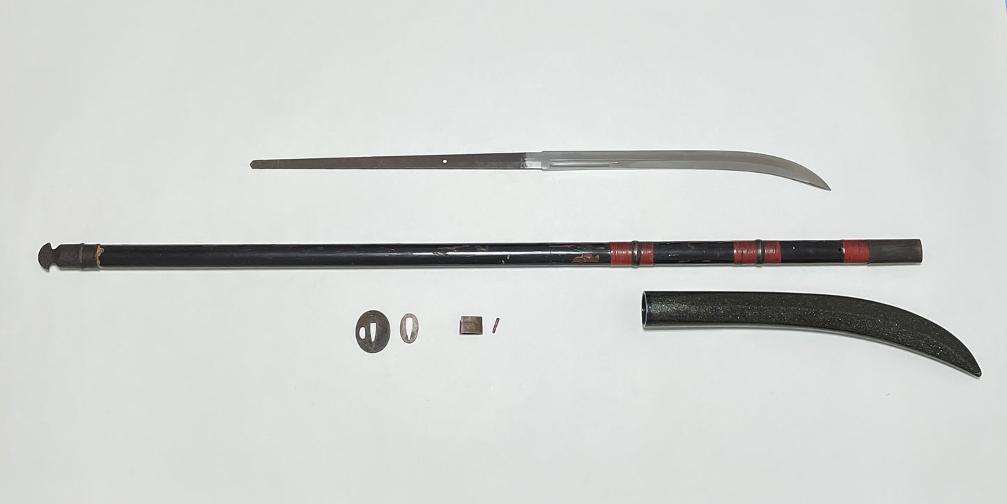 Nagakuni 長國 Long NAGINATA, Edo period, with Certificate