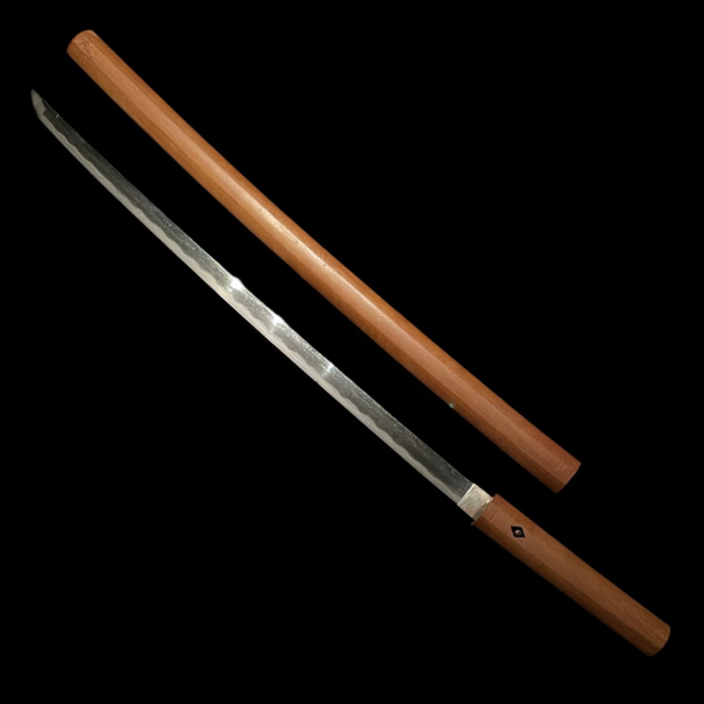 Gunome Midare Hamon, Shirasaya KATANA, Early Edo period mumei