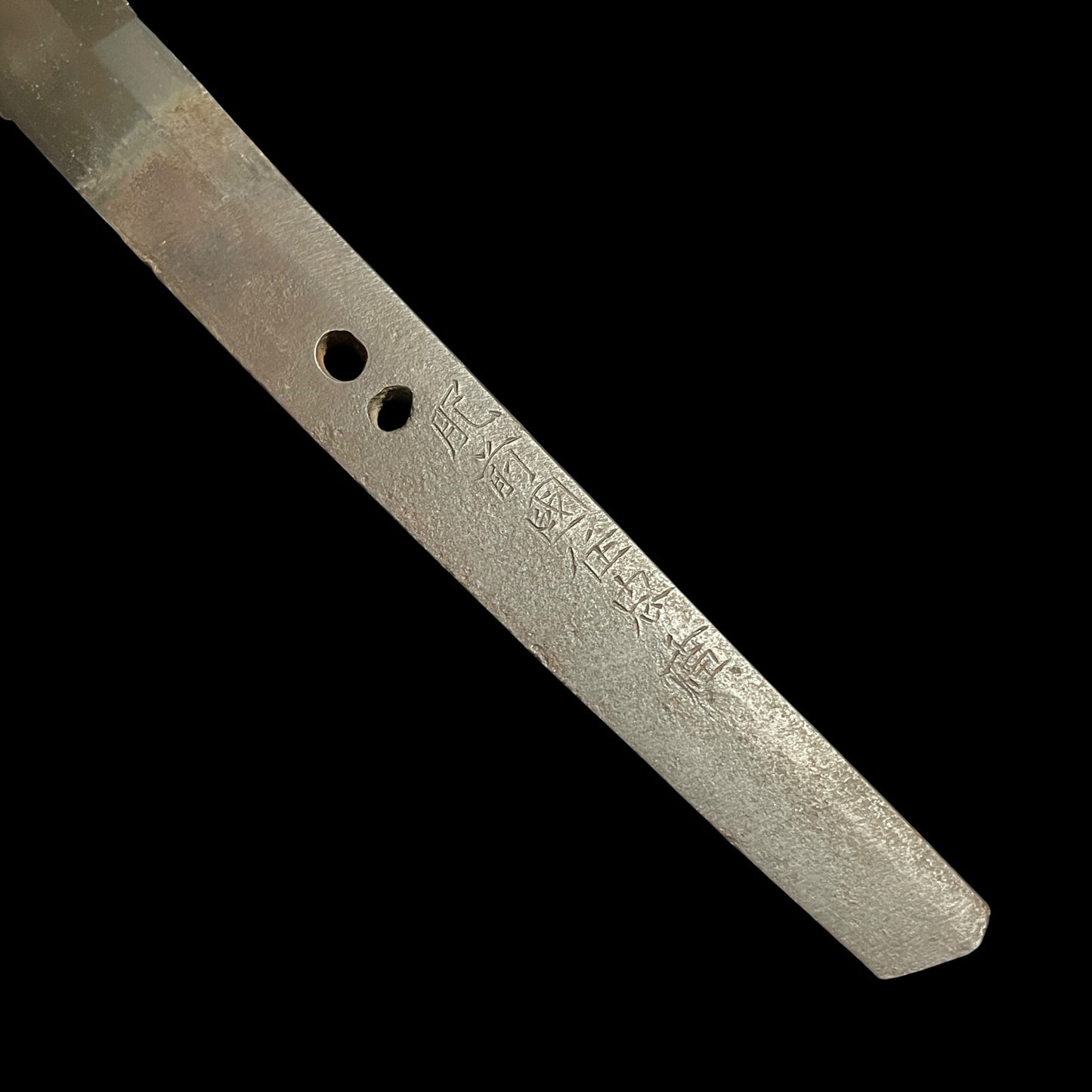 HIRIMONO 彫物 KATANA,笹竹 Sasatake Bamboo, Hizenkokuju Tadahiro 肥前國住忠廣 signed, Edo period