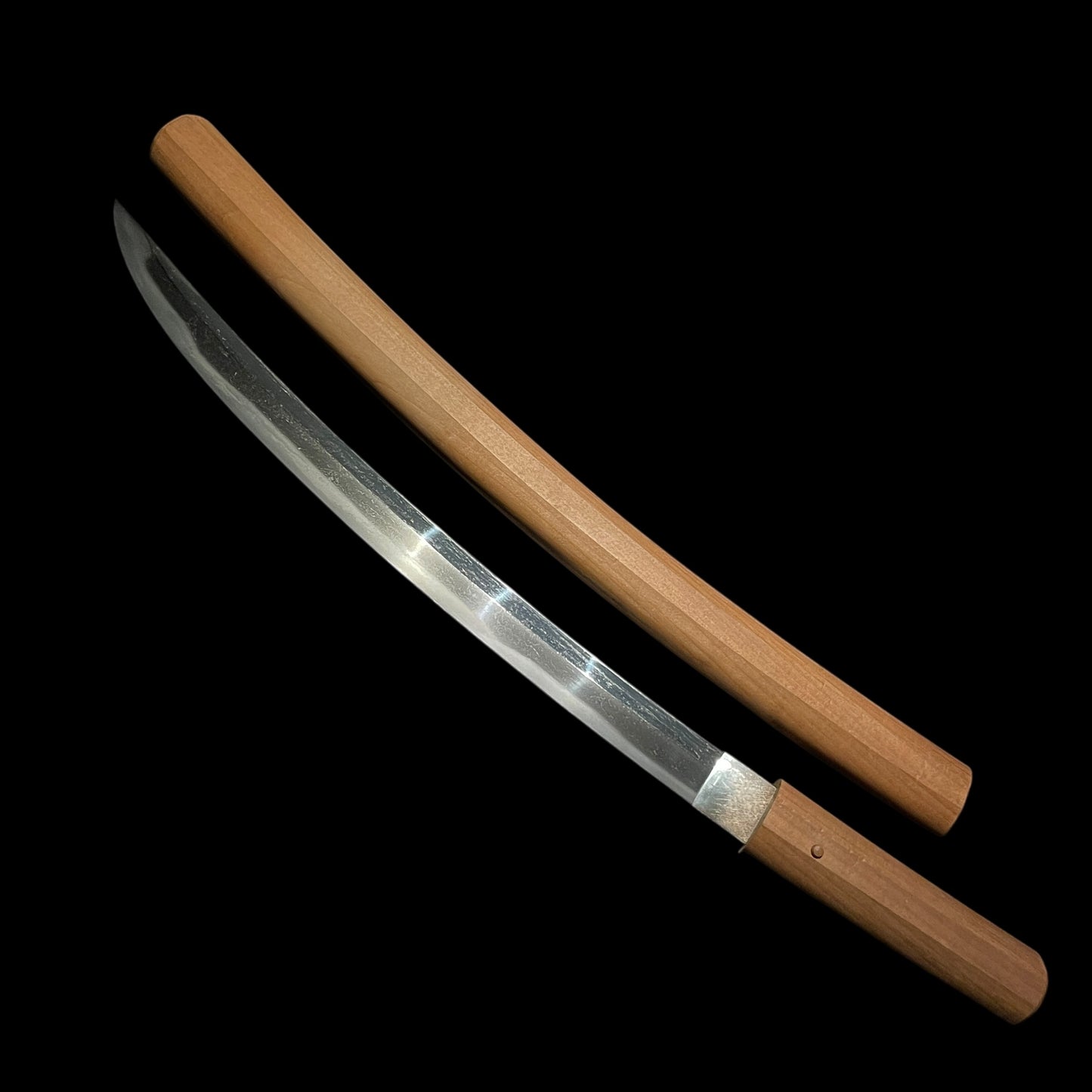 Daido 大道, Nagamaki Naoshi Style WAKIZASHI, Muromachi period, NBTHK Certificate