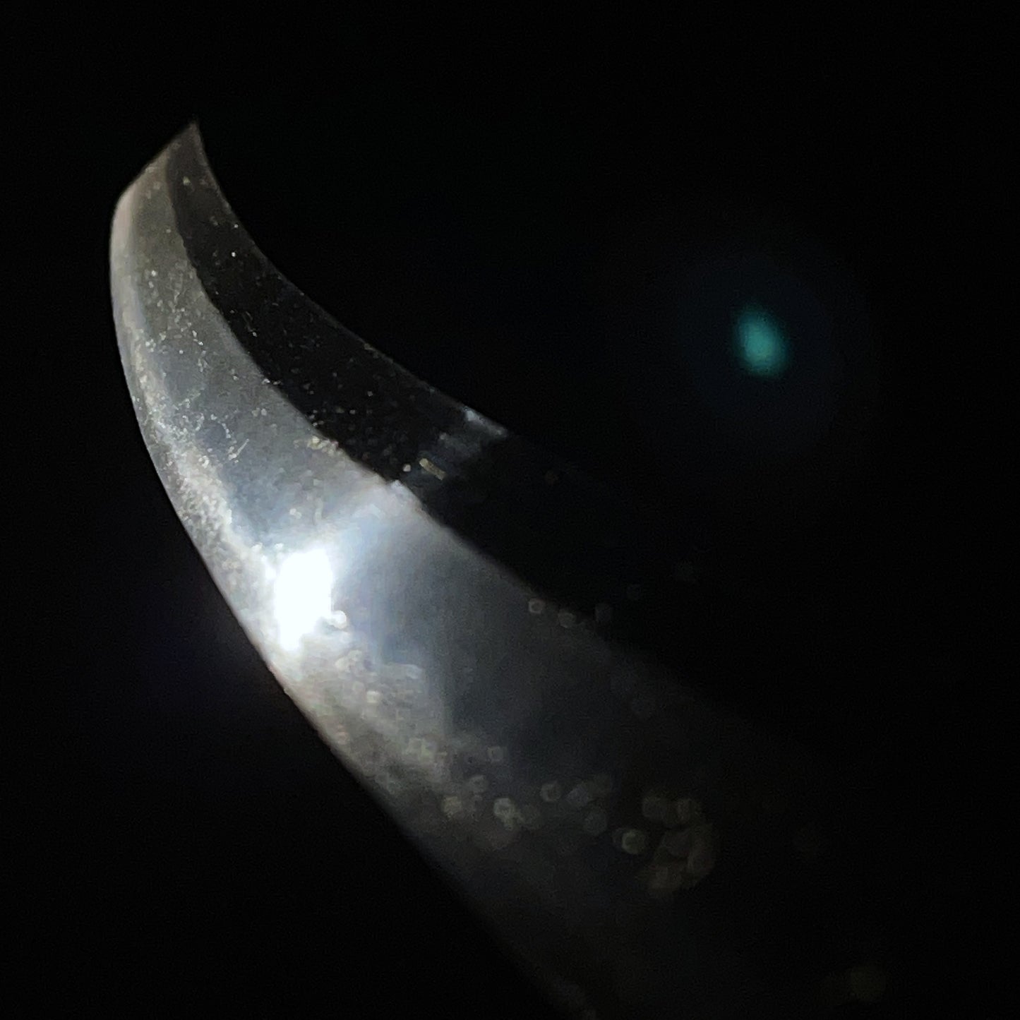 Sue-KOTO KATANA, Shakudo Fuchikashira 赤銅桐波図縁頭, Late Muromachi period mumei