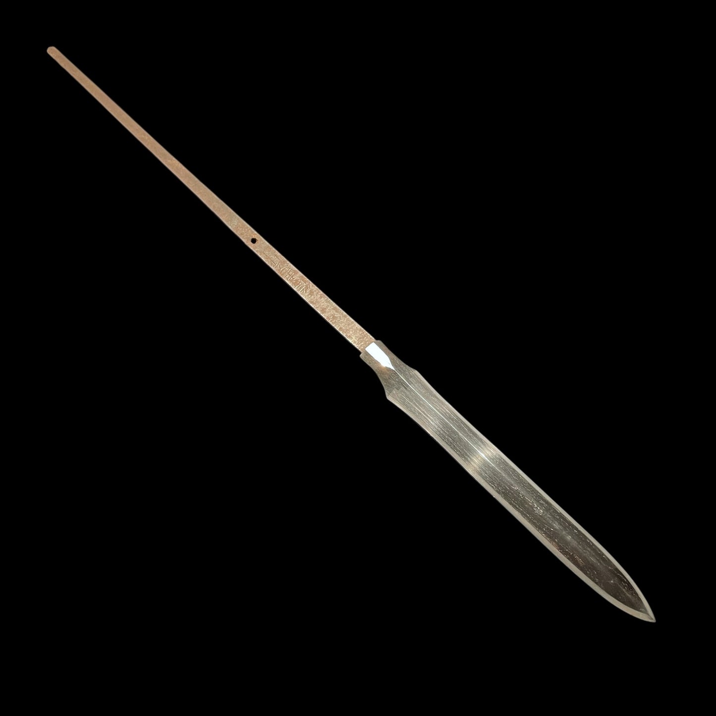 Nobutada 信忠 signed Hirasankaku-Yari 平三角槍, with NBTHK Certificate, Edo period