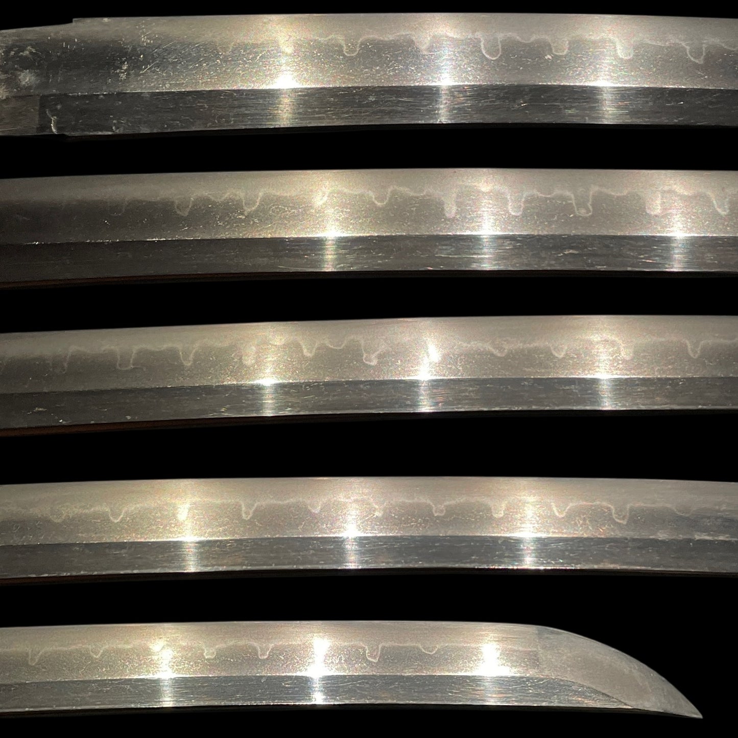 High-grade fittings Wakizashi, Ishiguro Masatsune signed Fuchi, with Kozuka Kogai