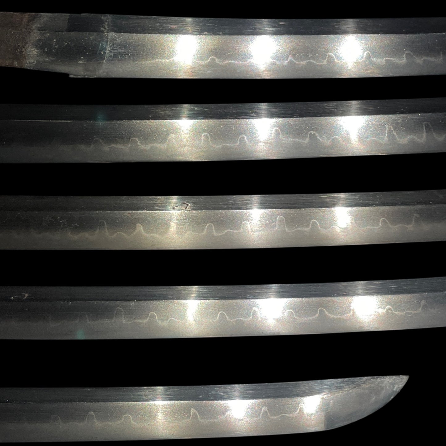 High-grade fittings Wakizashi, Ishiguro Masatsune signed Fuchi, with Kozuka Kogai