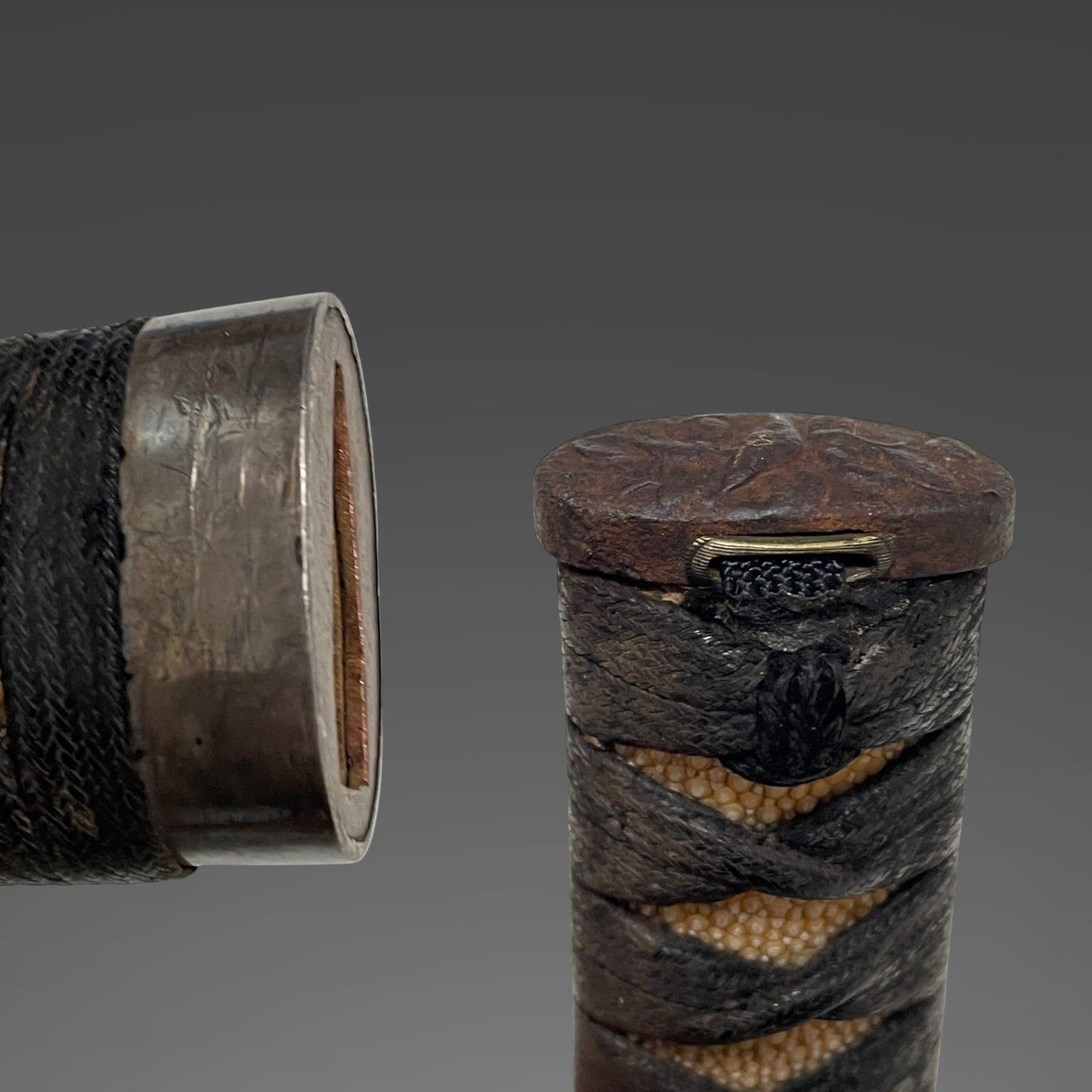 Sagaminokami Michitsugu 相模守道継 signed Wakizashi, Kikkoumon-Saya 亀甲紋鞘, Edo period