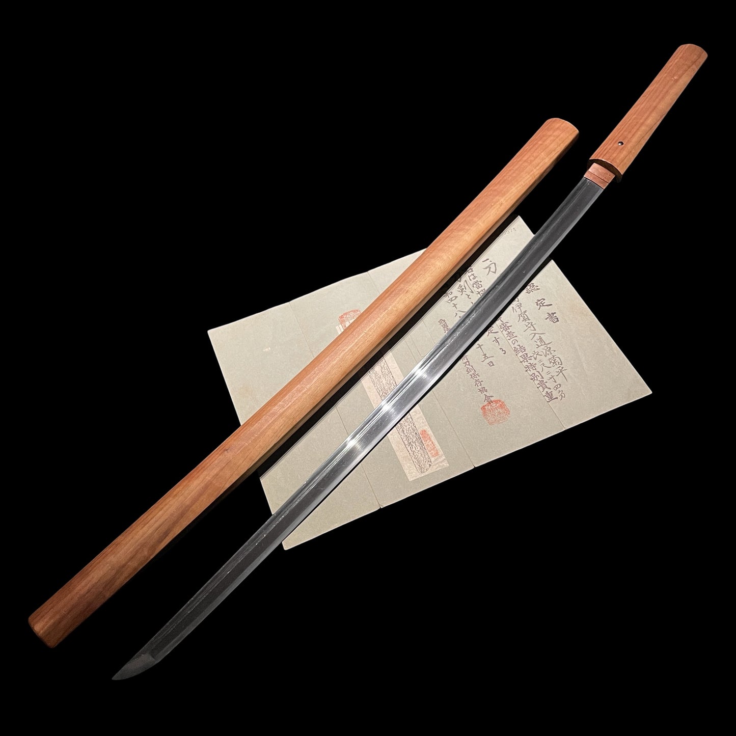 Hokyo Iganokami Nyudou Minamoto Kikuhira 法橋伊賀守入道源菊平 signed KATANA, Edo period