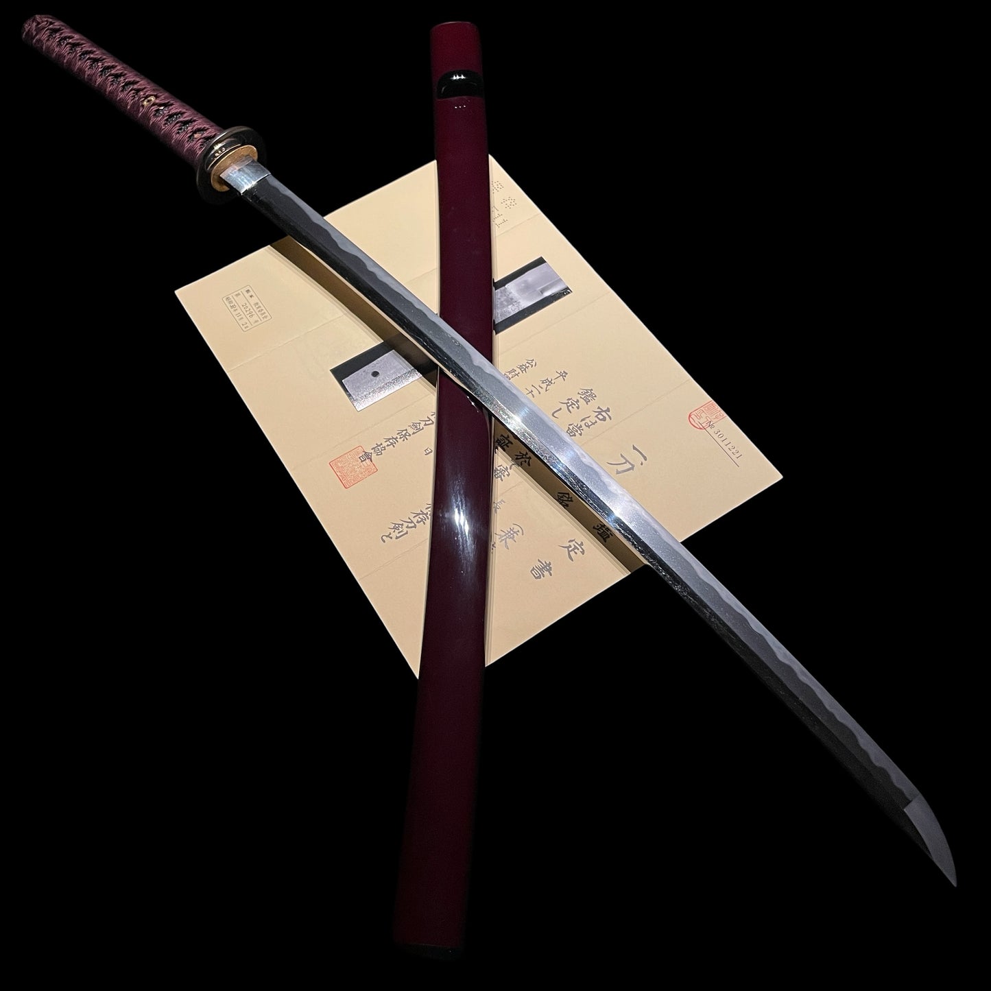 Kaneharu 兼春 KATANA, Koshirae and Shirasaya, KOTO Muromachi period, NBTHK Certificate