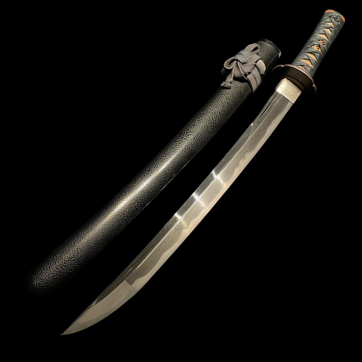 Ookissaki Nagamakinaoshi-Zukuri 長巻直造 Wakizashi, Ecchunokami Takahira signed