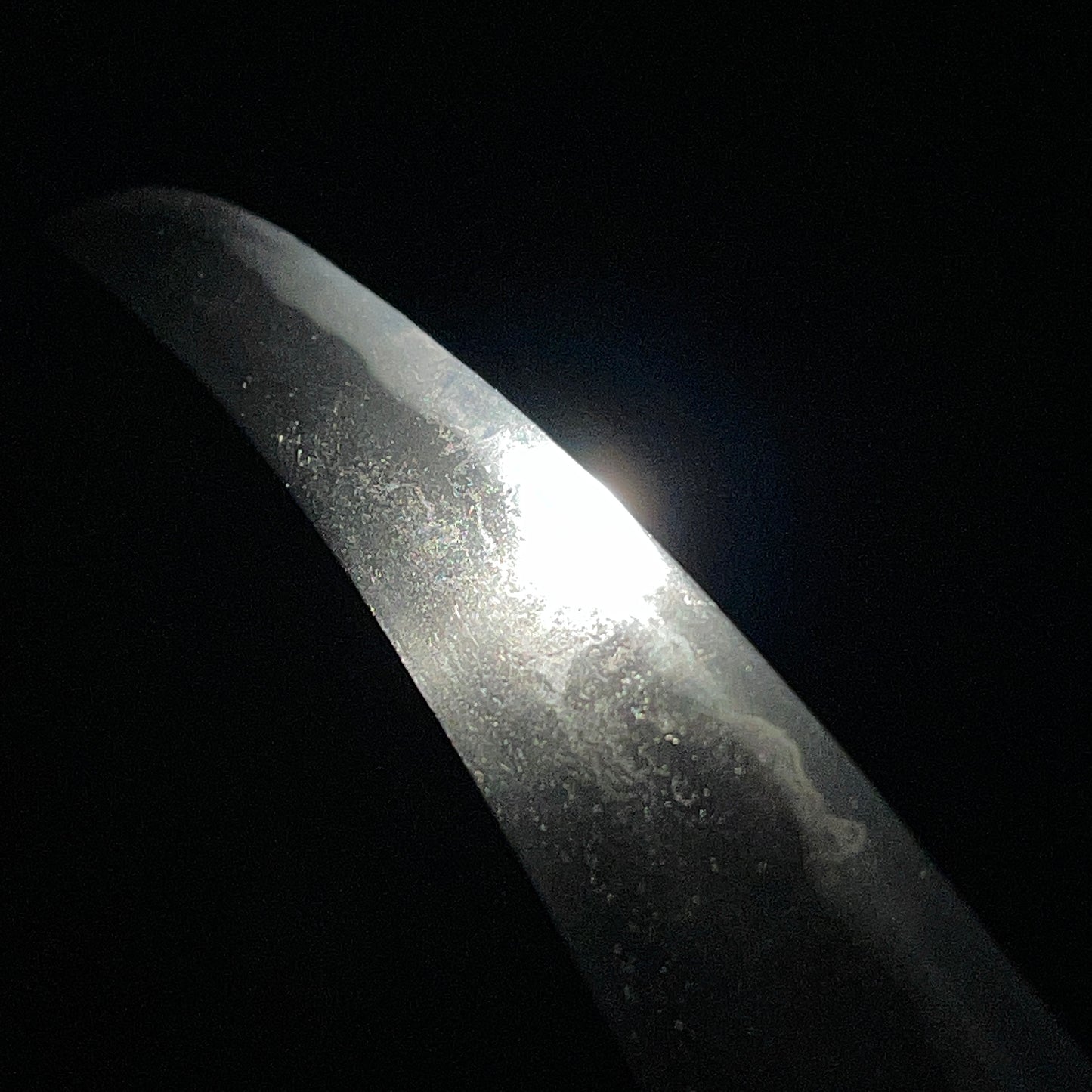 Long Hirazukuri Wakizashi 平造り脇差, Muromachi period mumei