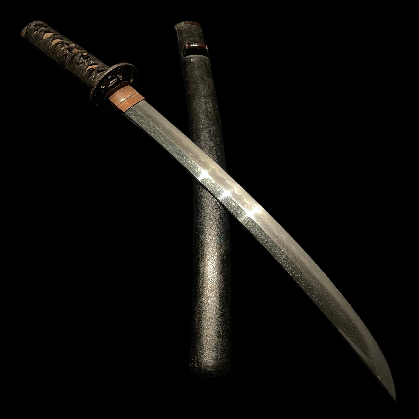 Shobuzukuri Wakizashi 菖蒲造脇差, Muromachi period mumei