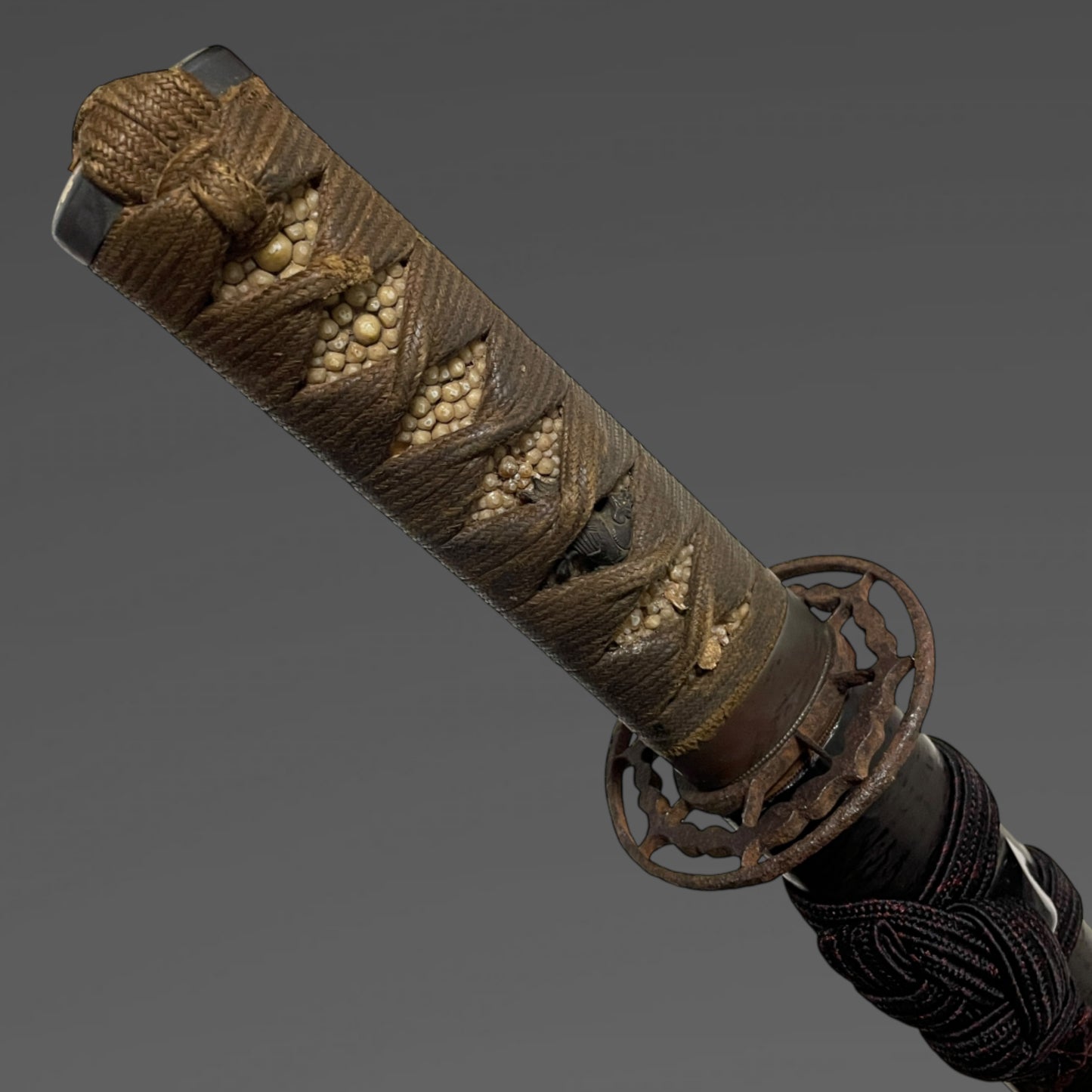 Bohi Wakizashi, Gosannokiri 五三の桐 Kashira, Edo period mumei