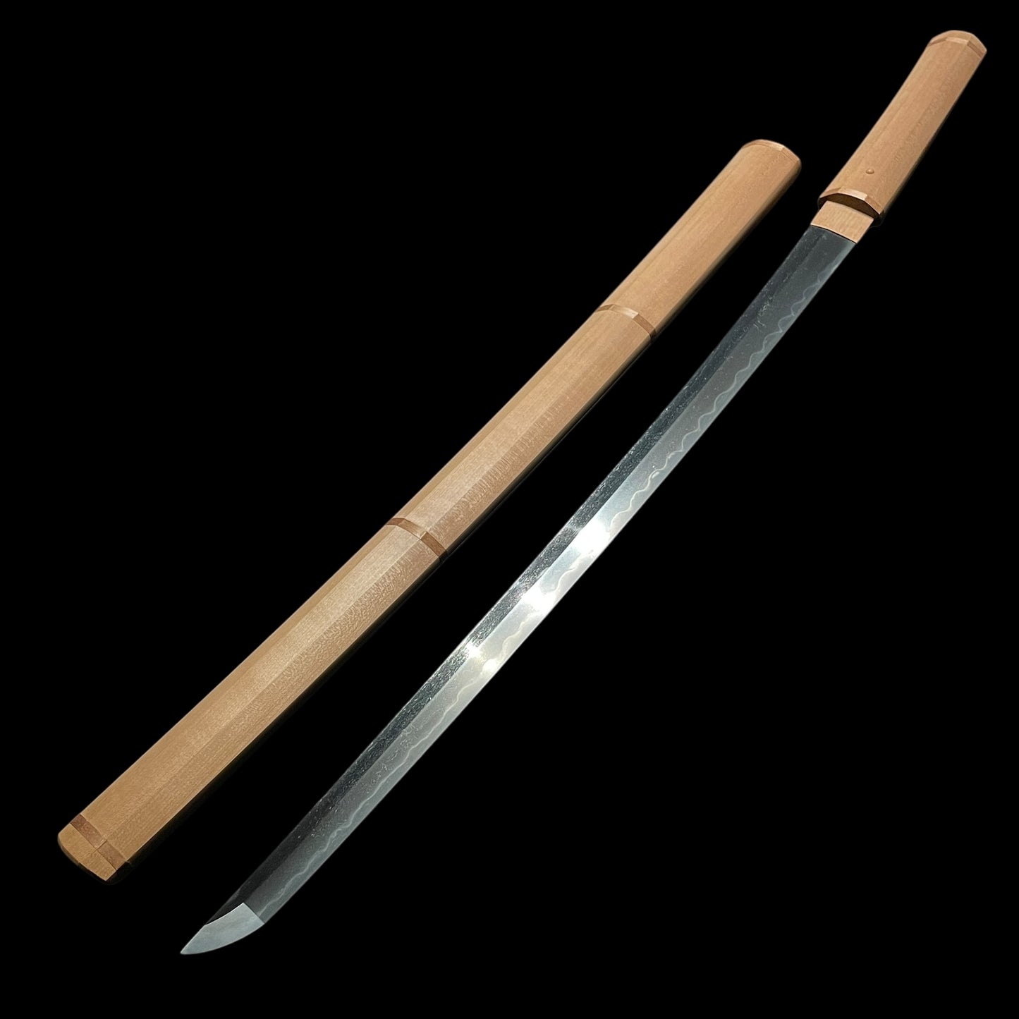 Kiyomitsu 清光 signed Long WAKIZASHI, 寛文新刀 Kanbun-Shinto, Early Edo period