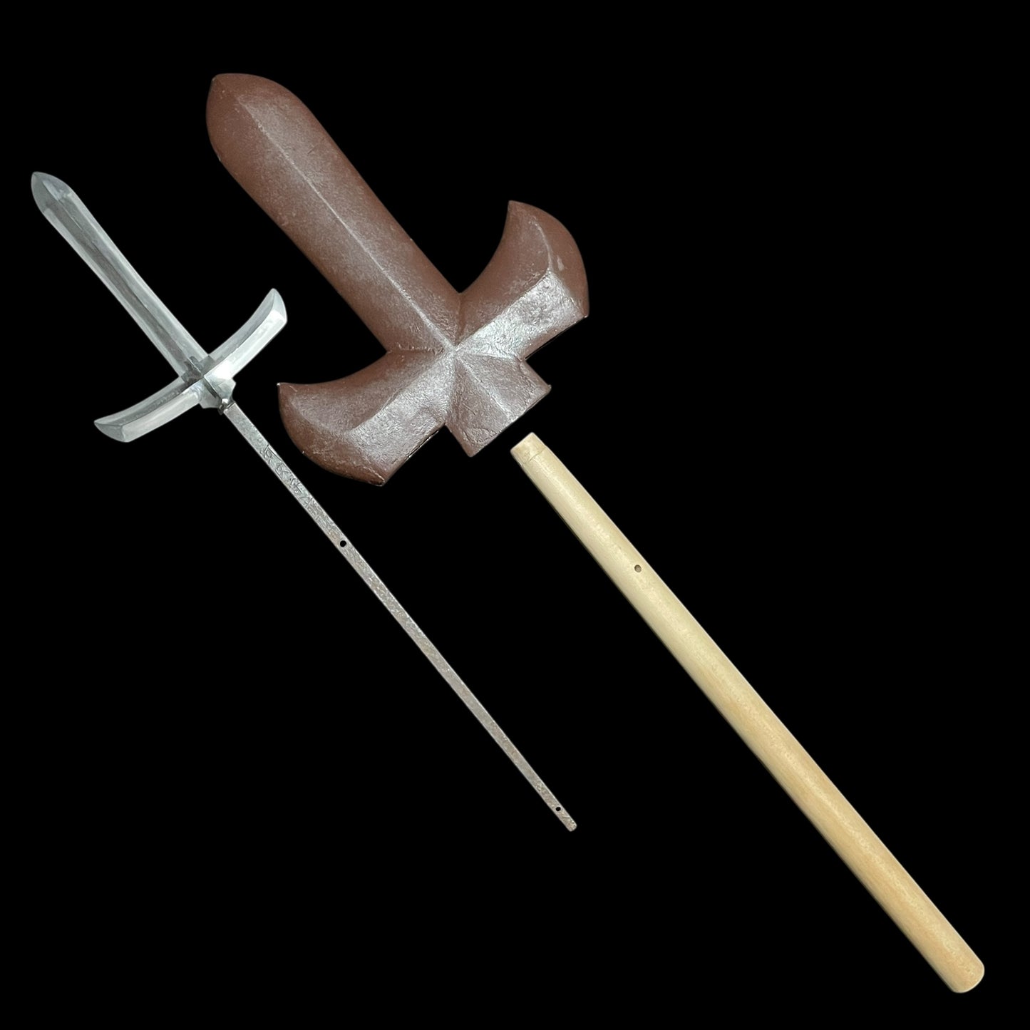 JUMONJI-YARI 十文字槍, Kawachinokami Kunisuke 河内守國助 signed, Early Edo period