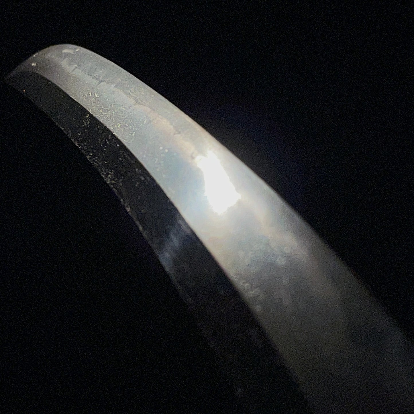 Shobuzukuri Wakizashi 菖蒲造脇差, Osafuneju Katsumitsu 長船住勝光 signed, Muromachi period