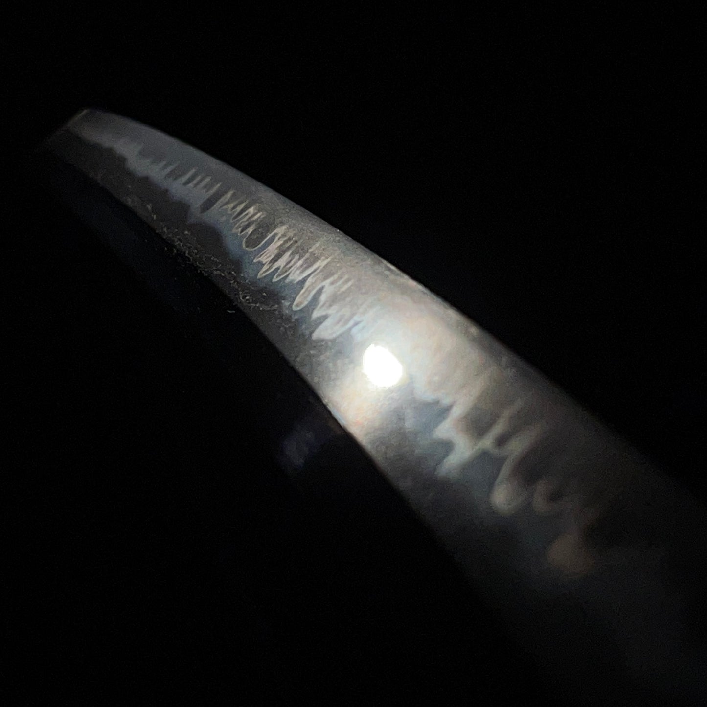 Amazing Hamon, Dragon Fittings Wakizashi, Takada Muneyuki 高田統行, Early Edo period