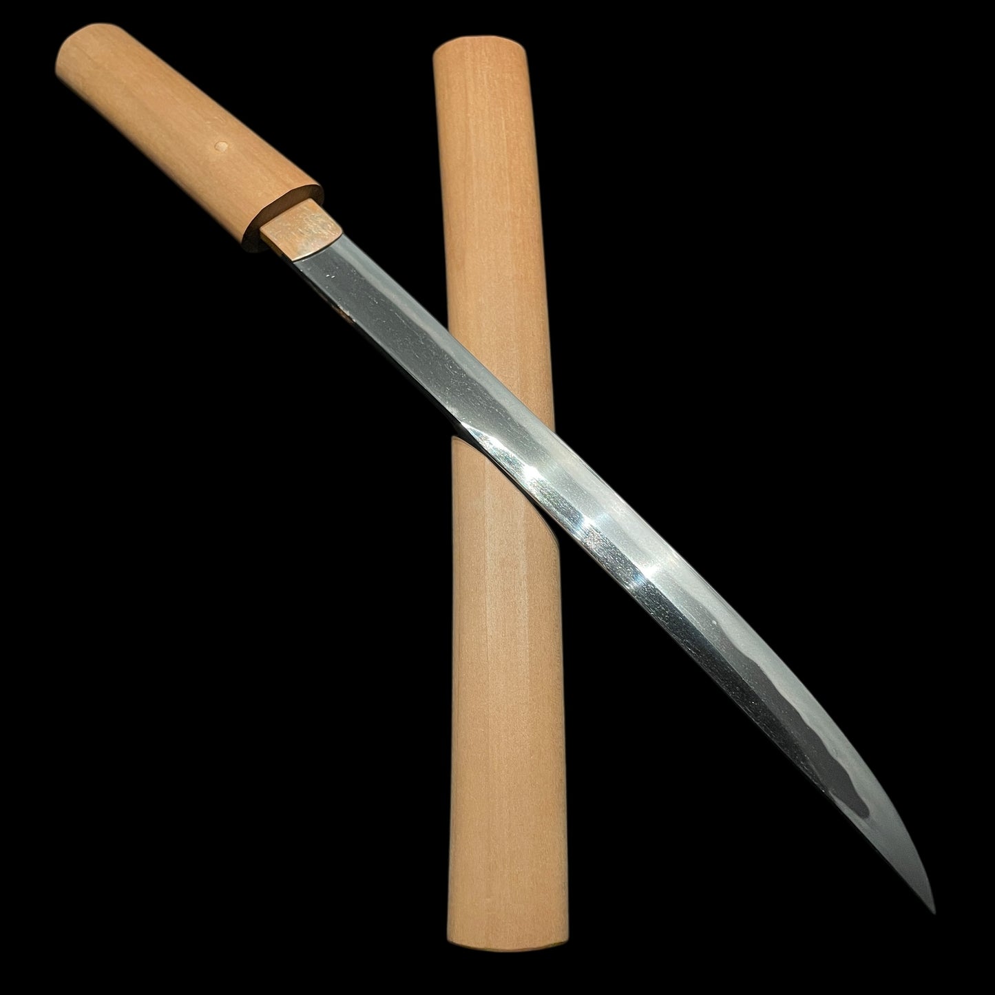 Unokubi-Zukuri 鵜首造 Sunnobi-Tanto 寸延短刀, Edo period mumei