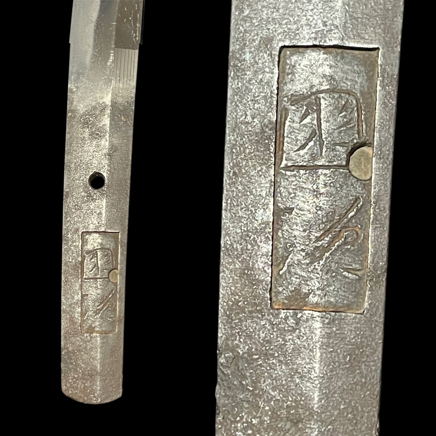 Rare Gakumei 額銘, Kunitsugu 国次 signed Wakizashi, KOTO Muromachi period