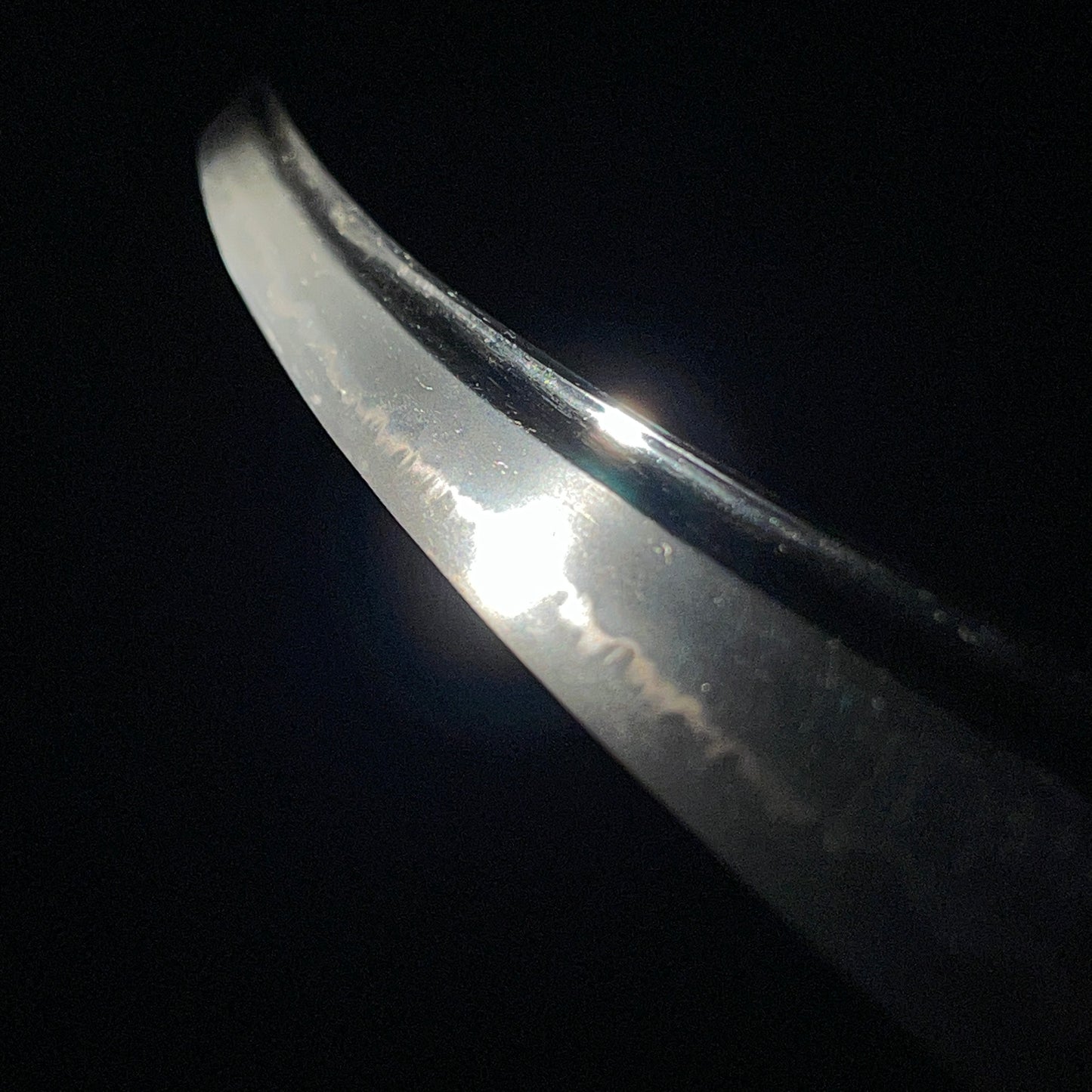 Bo-hi 棒樋 Long Wakizashi, Oosuriage-mumei 大磨上無銘, Early Muromachi period
