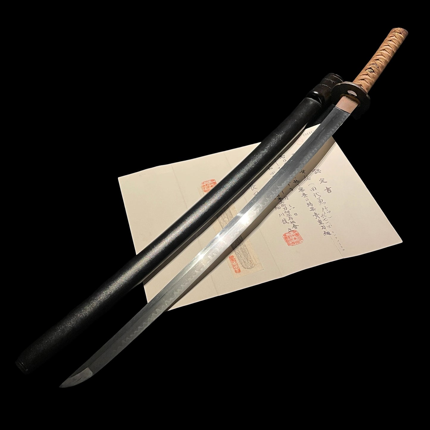 Tashiro Kanenobu 田代兼信 KATANA, Early Edo period, NBTHK Certificate