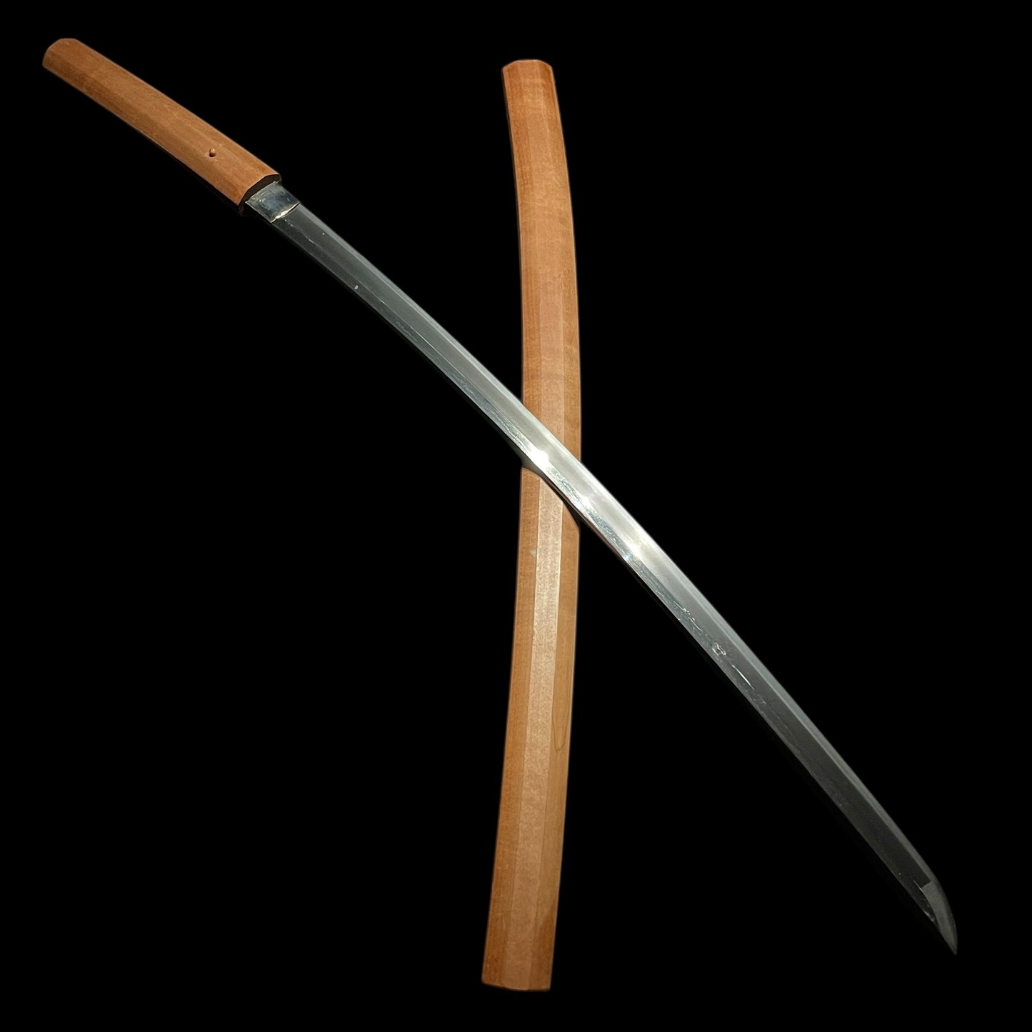Suguha 直刃 KATANA in Shirasaya, 673mm (26.50 in.) , Edo period mumei