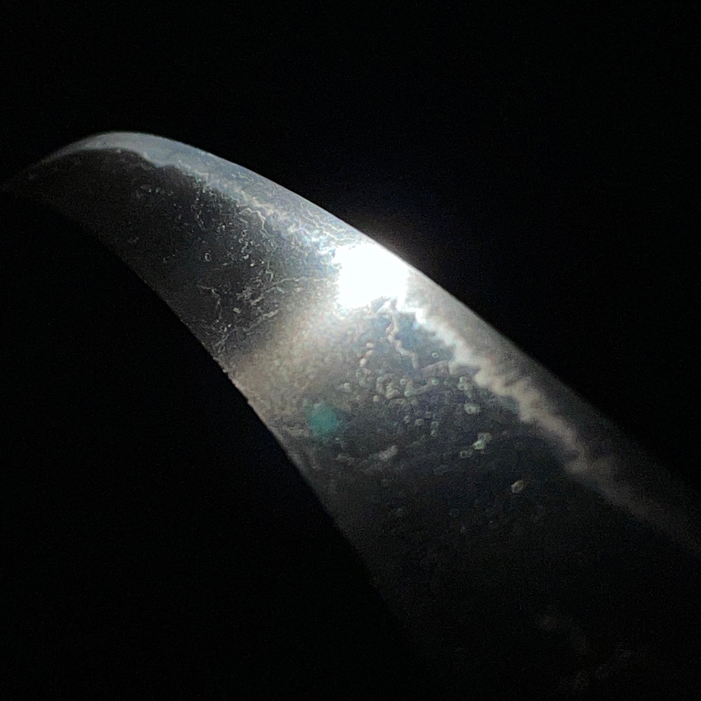 Long Hirazukuri Wakizashi, Torafu-Saya 虎斑鞘, Muromachi period mumei