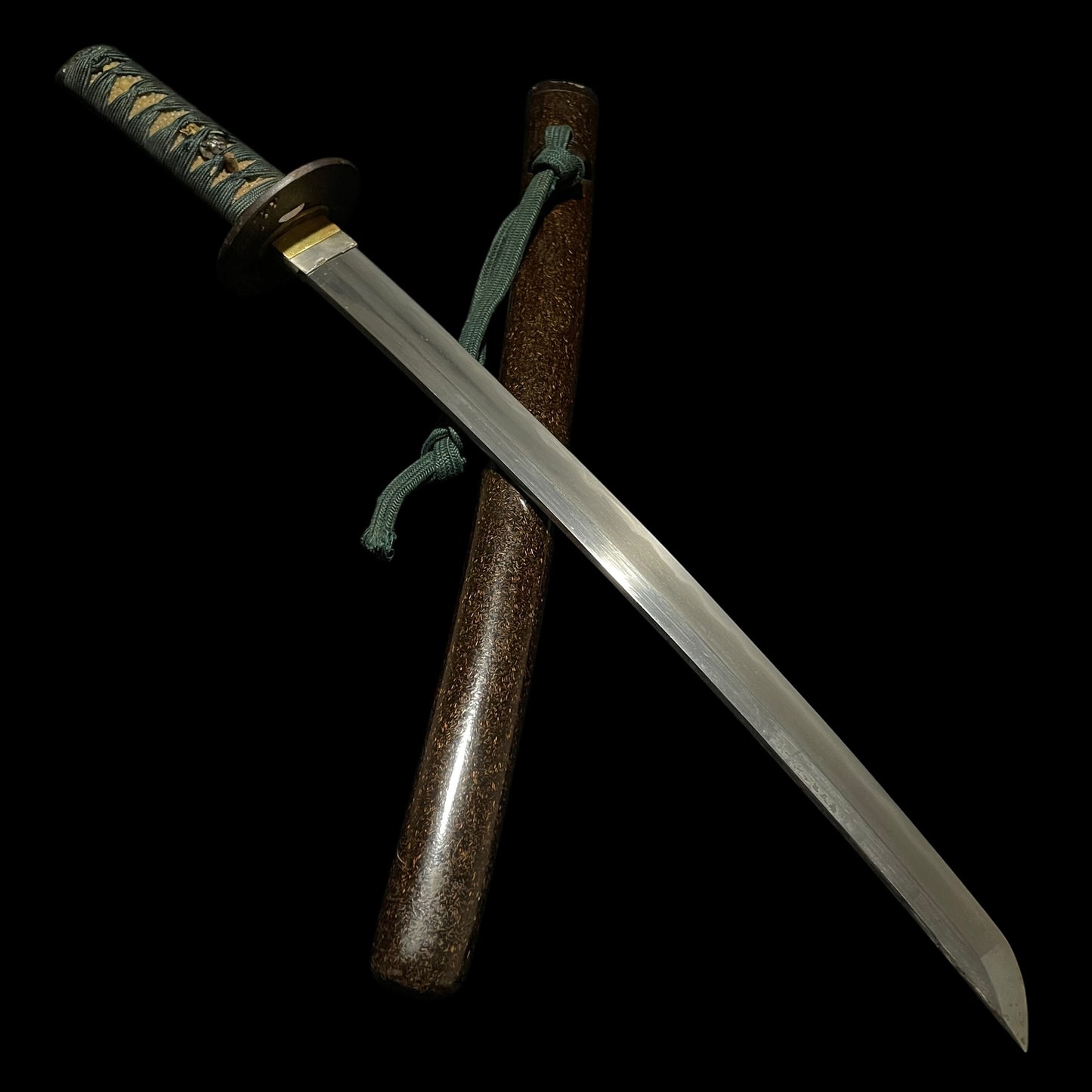 High-grade Fittings Kanemoto 兼元 signed Wakizashi,, Edo period