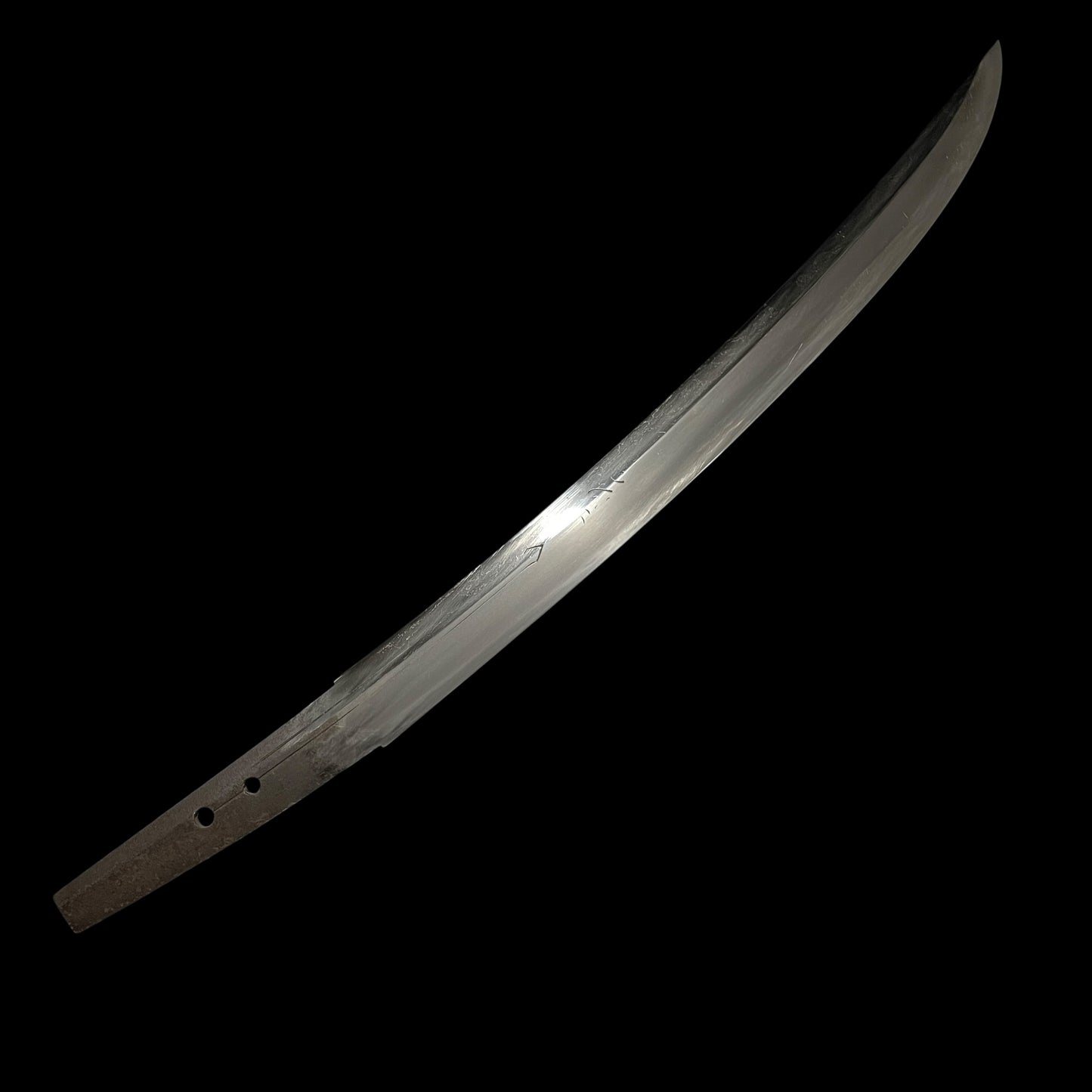 Shobuzukuri Wakizashi, Suken素剣 Bonji梵字 Horimono彫物, Muromachi period mumei