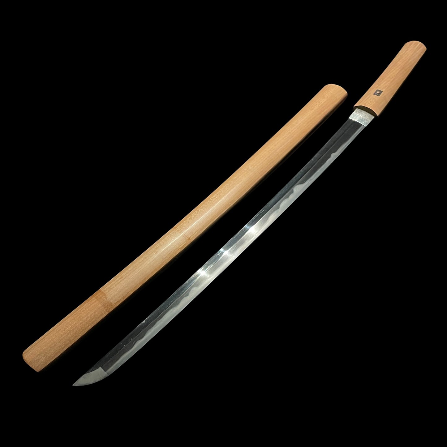 Tanbanokami 丹波守 signed Wakizashi, Sudareba 簾刃, Early Edo period