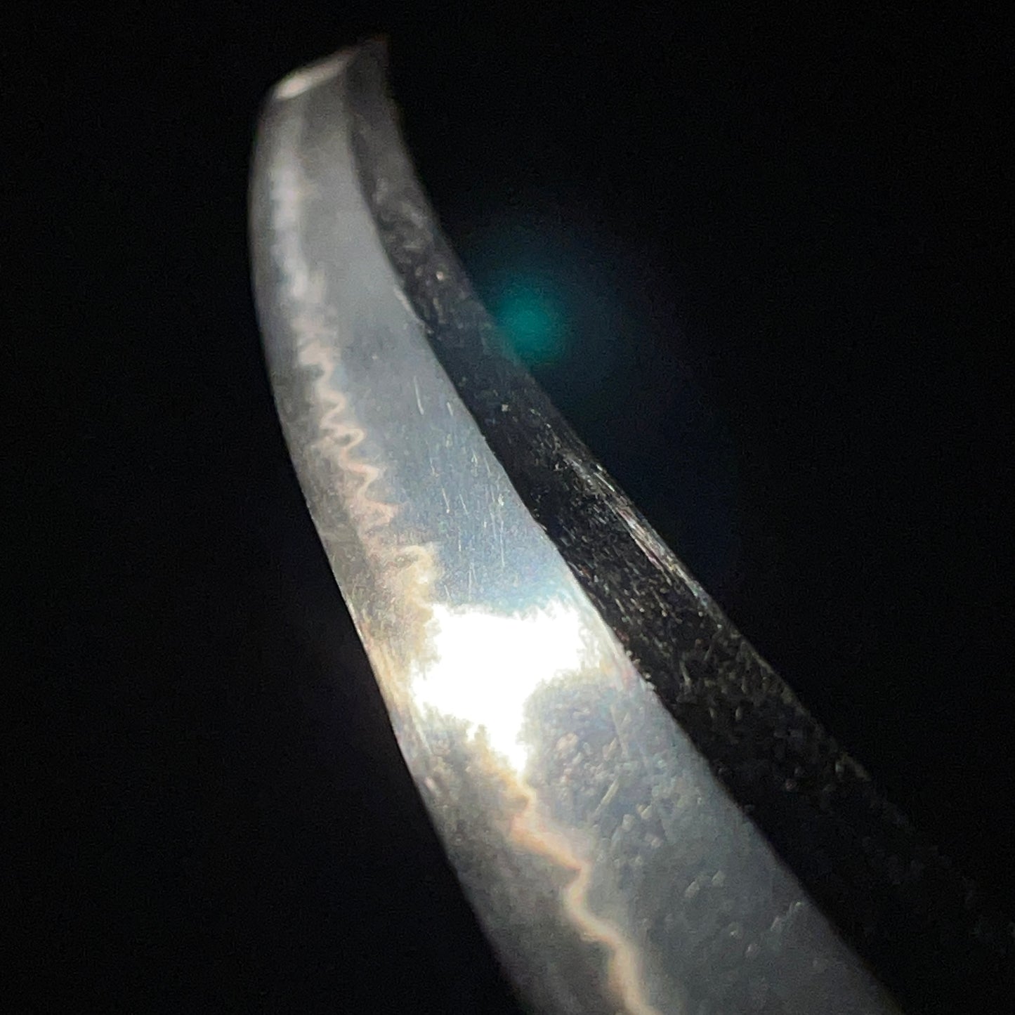 Nagahisa 長久 signed WAKIZASHI, Togari Gunome 尖互目 Hamon, Edo period