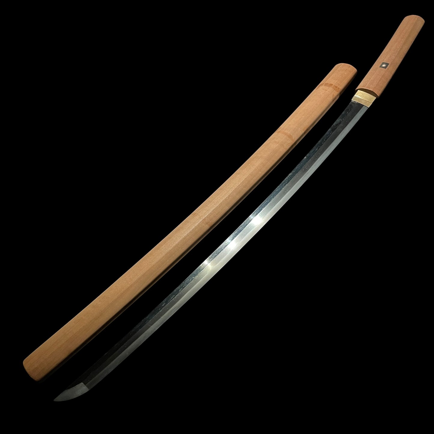 Wide and Thick KATANA, Naga 長 signed, Late Edo preiod