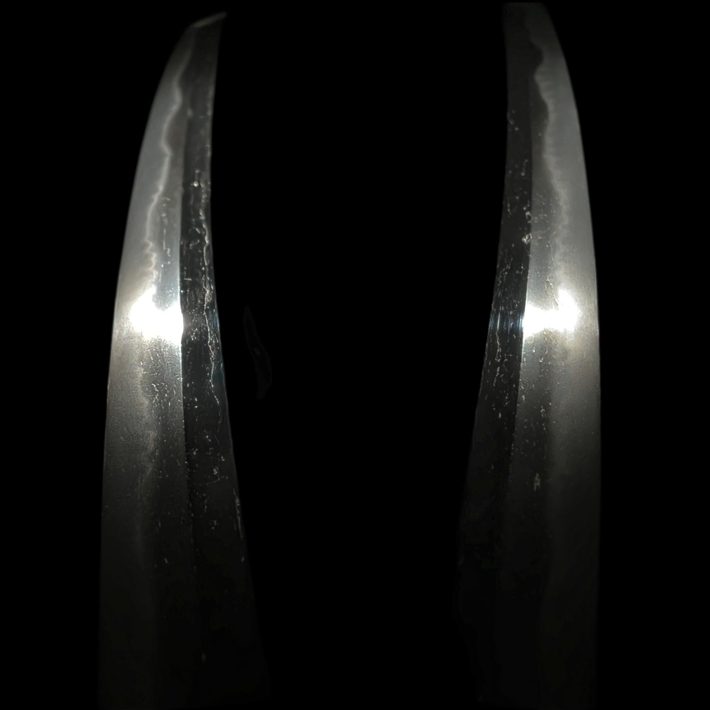 Gunome-Hamon 互目刃文 WAKIZASHI, Early Edo period mumei