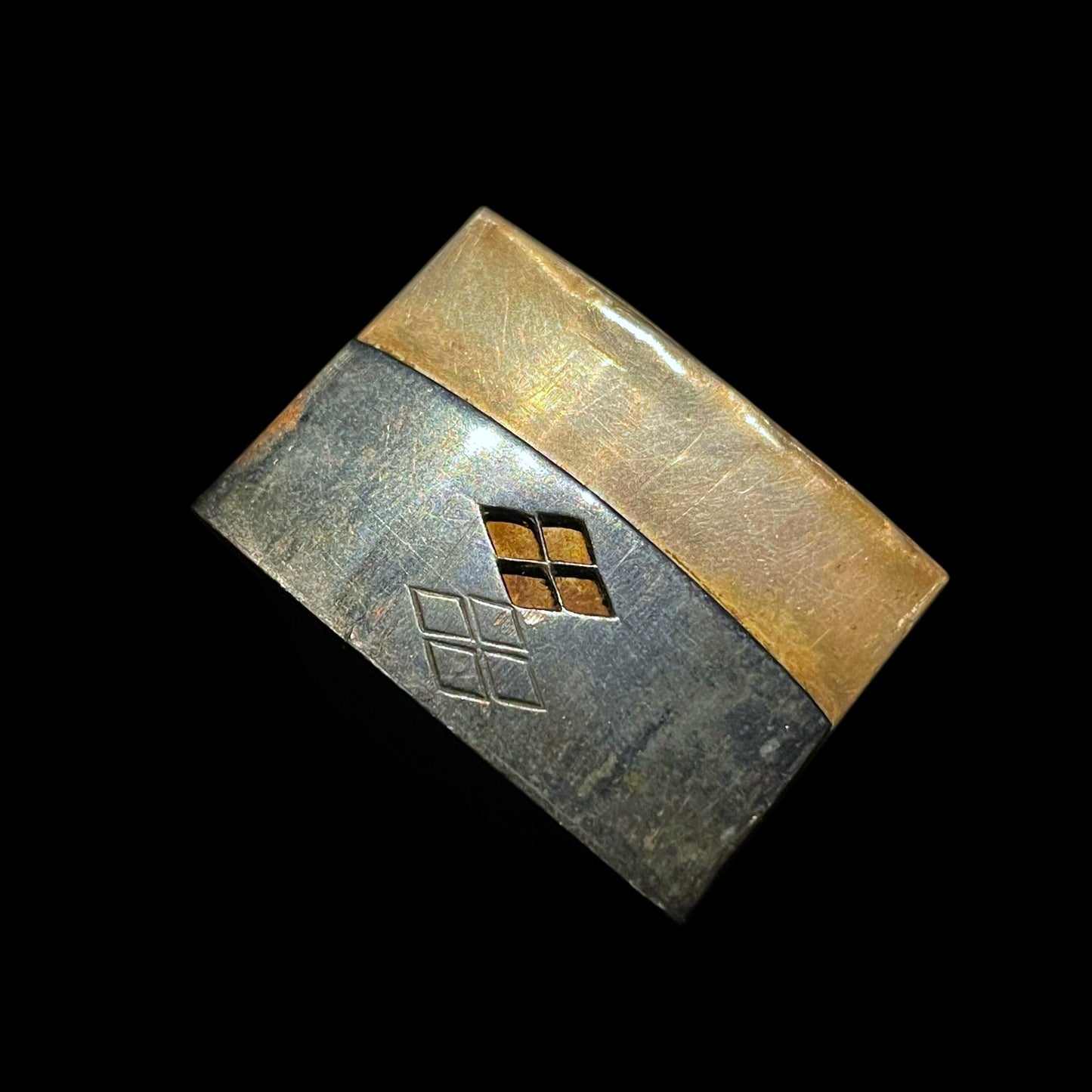 Ryakushiki GUNTO 略式軍刀, Family crest Habaki, Japanese Army Officer Sword