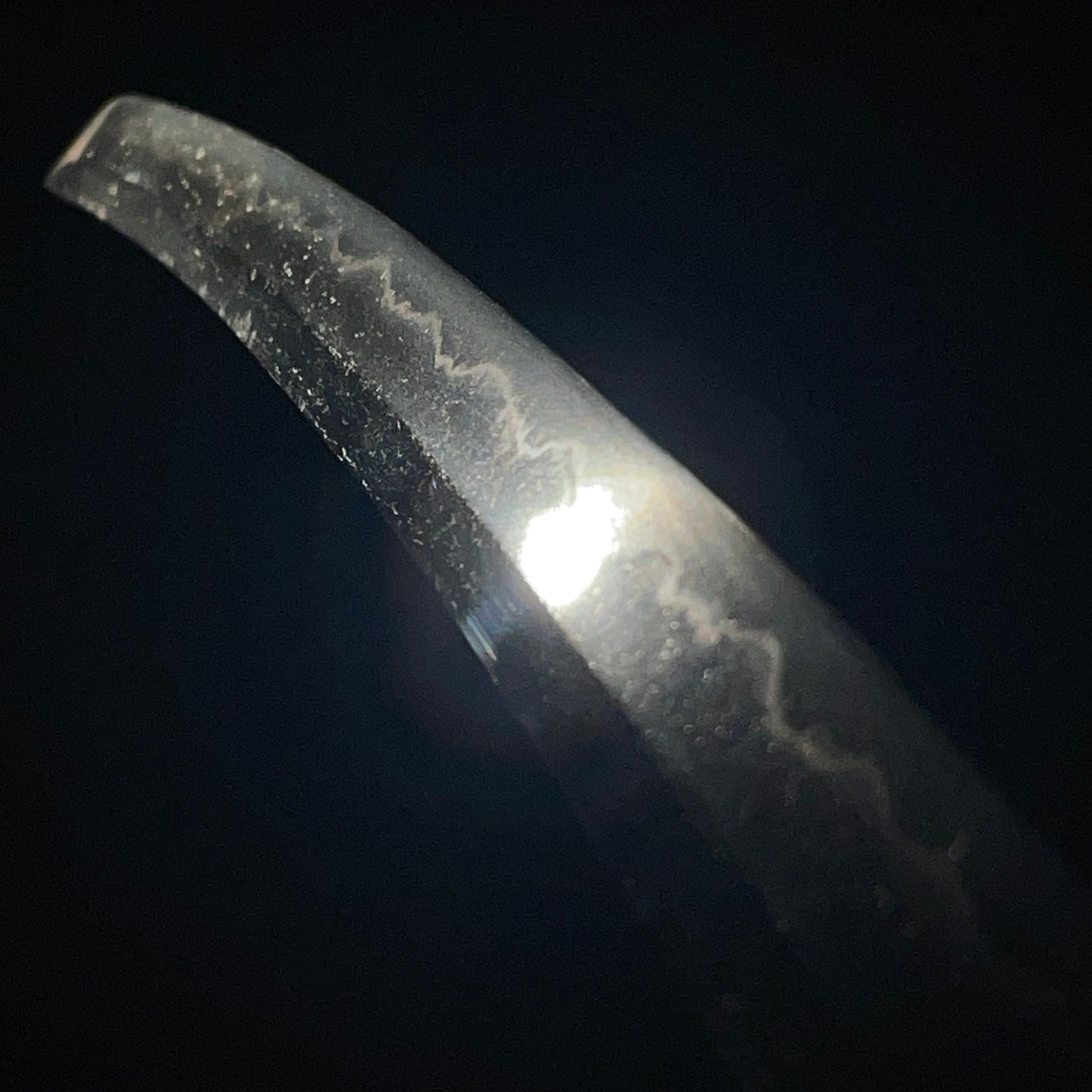 Long Wakizashi, Copper Tsuba, Shibuichi Fuchikashira, Edo period mumei