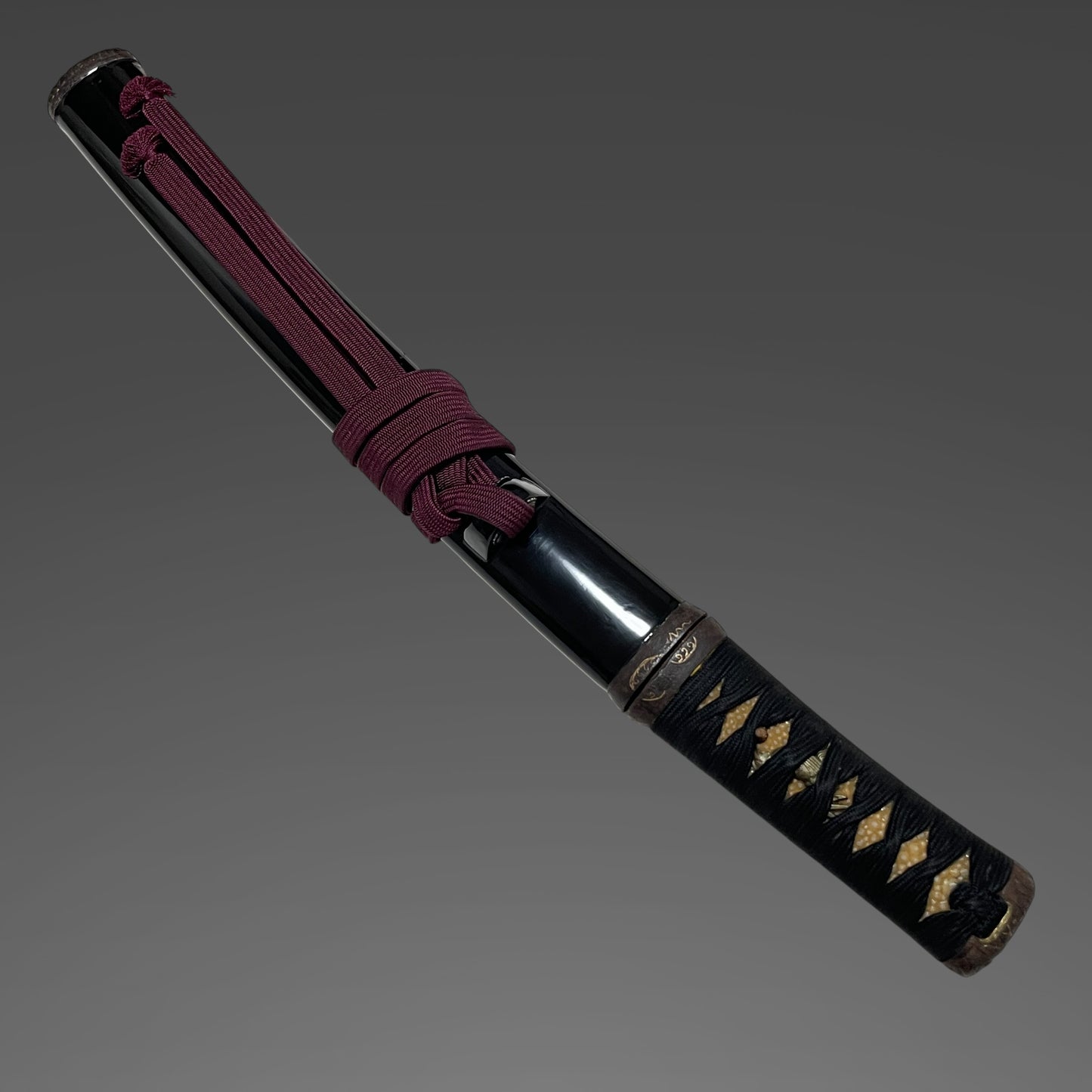 Aikuchi Koshirae TANTO 合口拵短刀, with Horse Kozuka, Edo period mumei