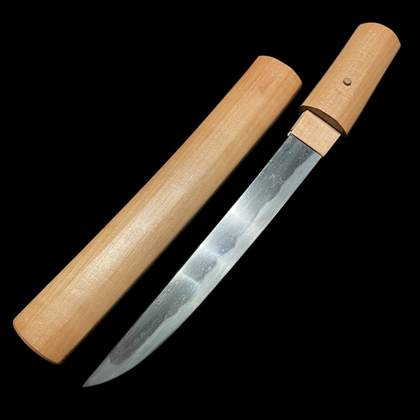 Bold Hamon TANTO, Thick blade, Edo period mumei